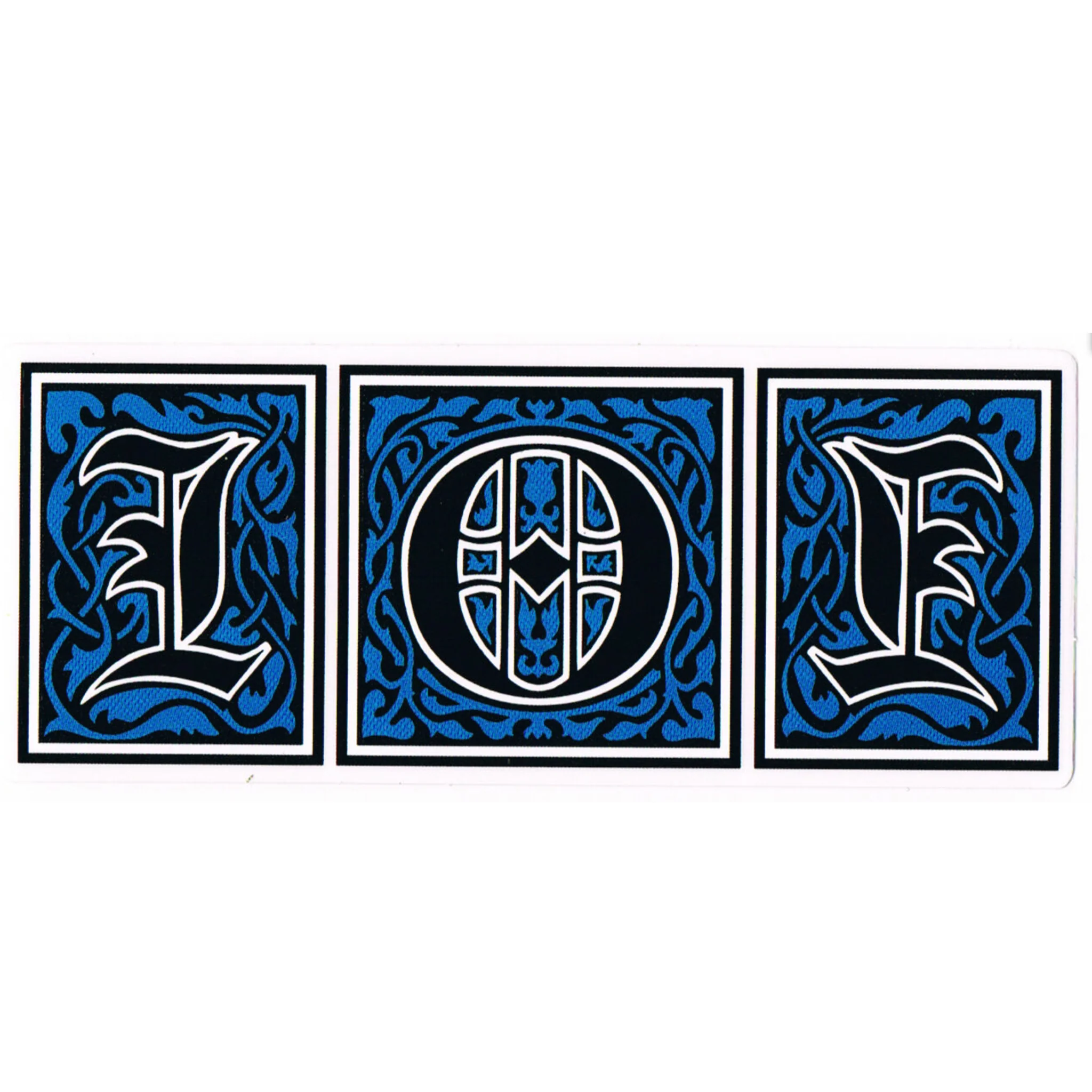 101 Skateboards - Heritage Logo Sticker