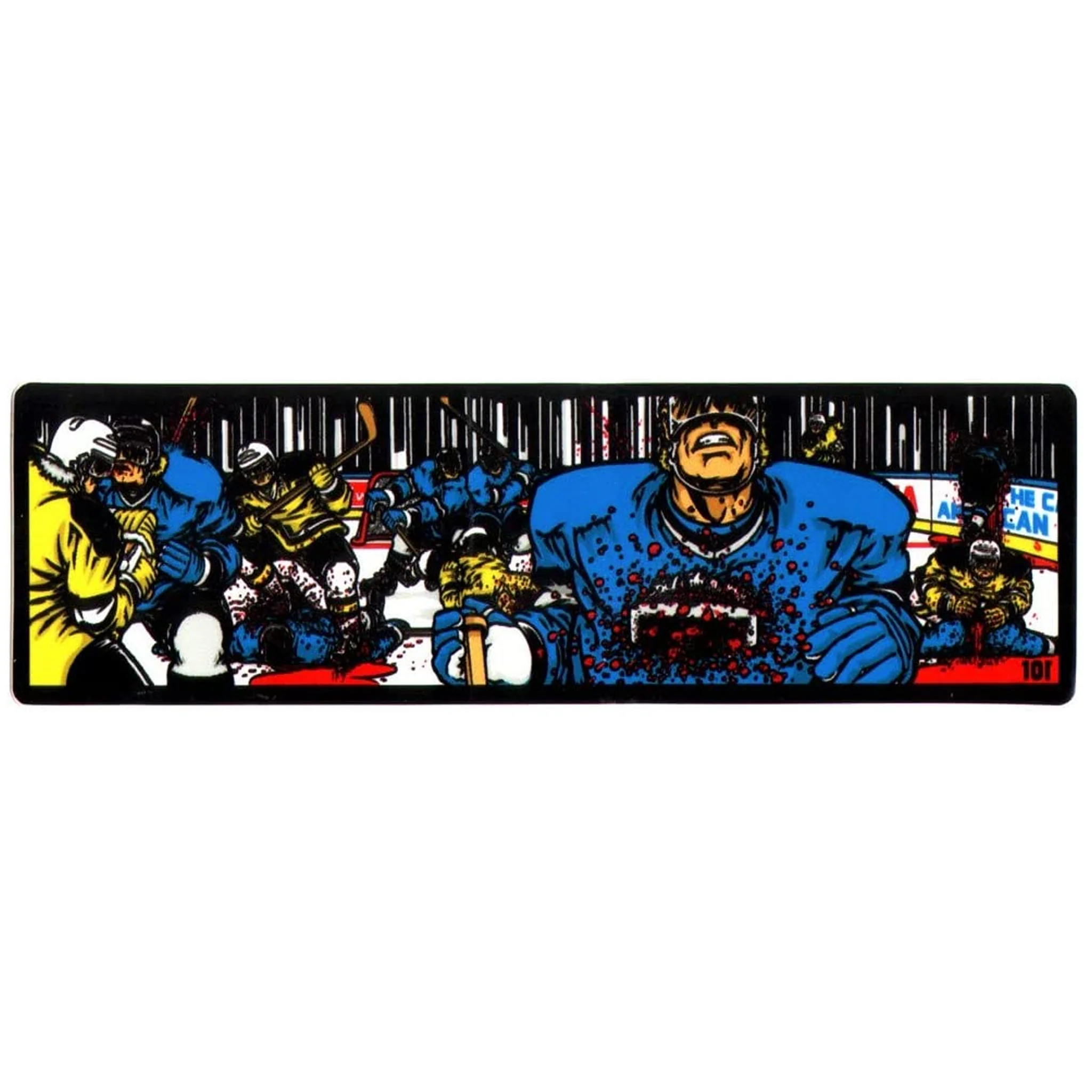 101 Skateboards - Koston Hockey Sticker