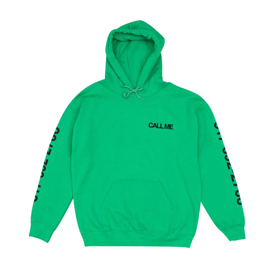 917 Eyes Dialtone Hoodie Green - Image 2