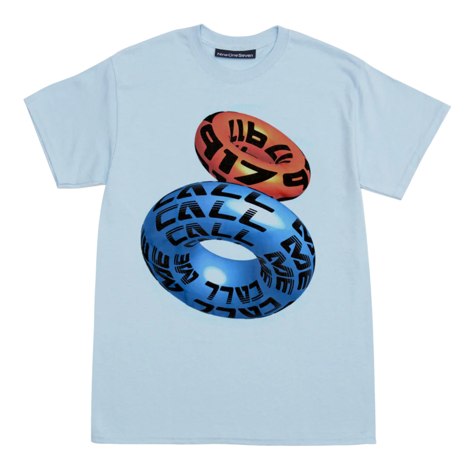 917 Tubes T Shirt - Light Blue