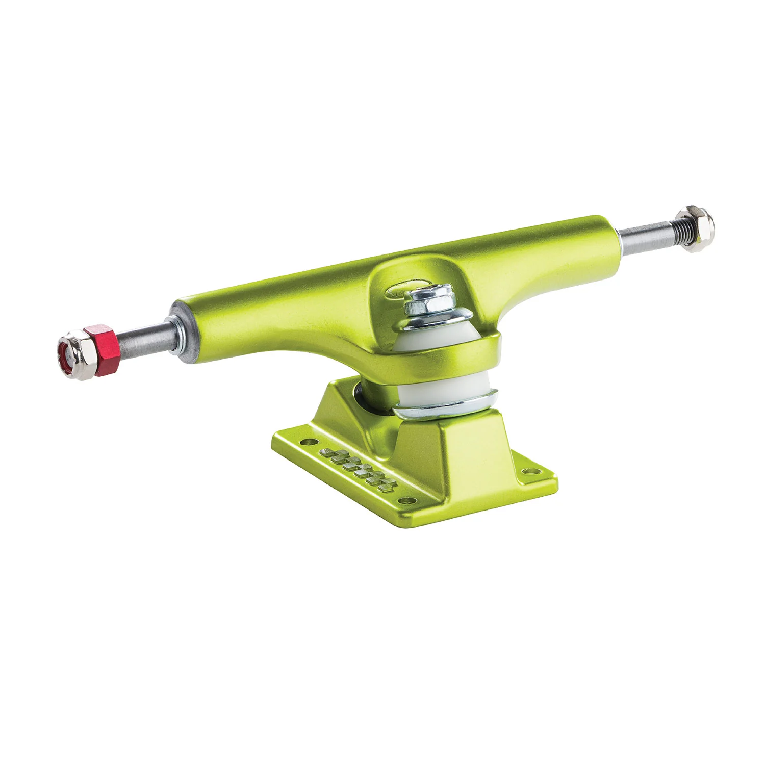 Ace Trucks AF1 66 Satin Lime Skateboard Trucks (Pair) - Image 2