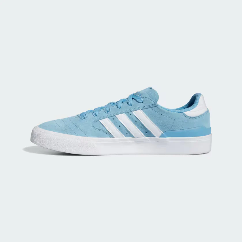 Adidas Busenitz Vulc II Skate Shoes - Cloud White / Cloud White / Gold Metallic - Image 2