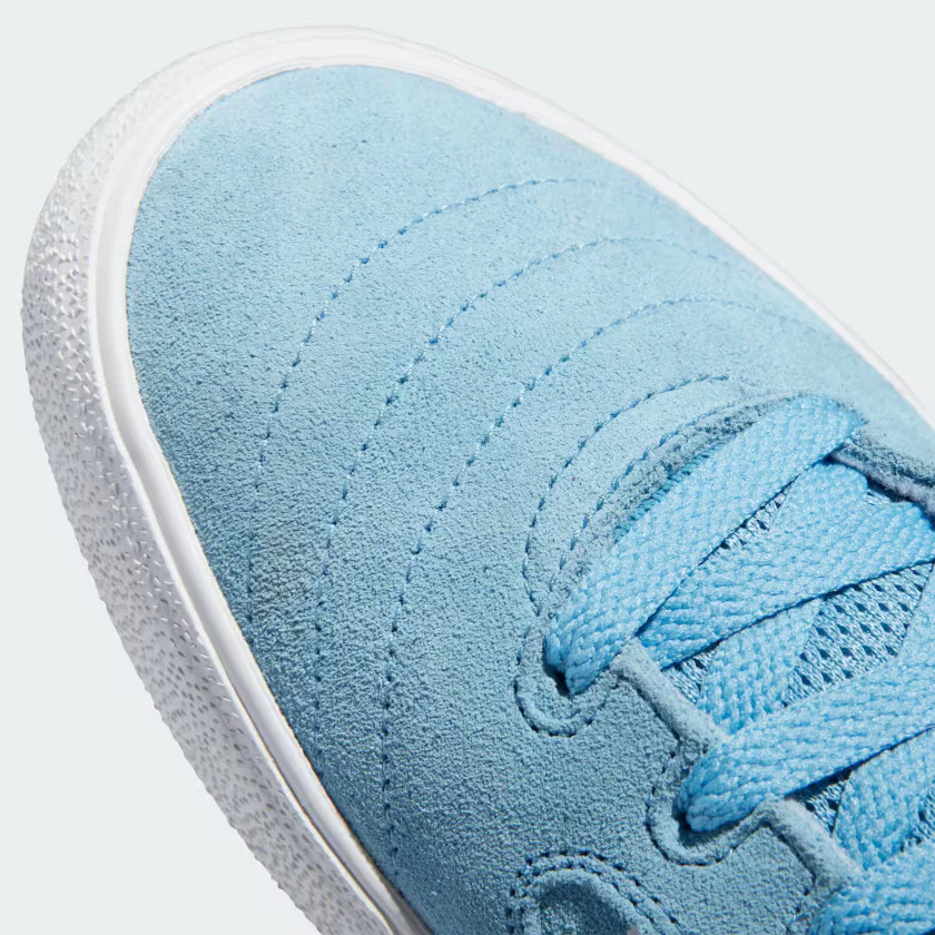 Adidas Busenitz Vulc II Skate Shoes - Cloud White / Cloud White / Gold Metallic - Image 9