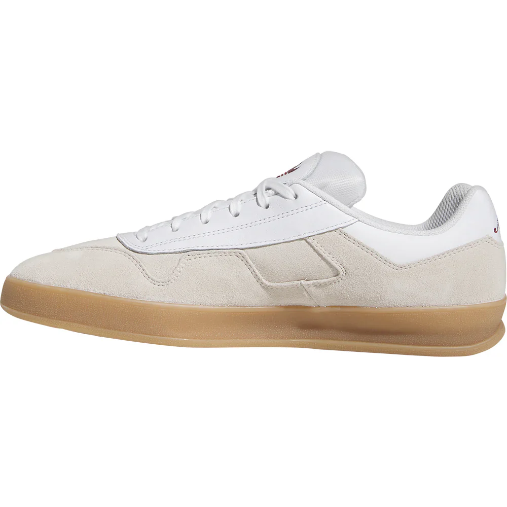 adidas Skateboarding Aloha Super Skate Shoes - Cloud White / Core Black / Gum - Image 8