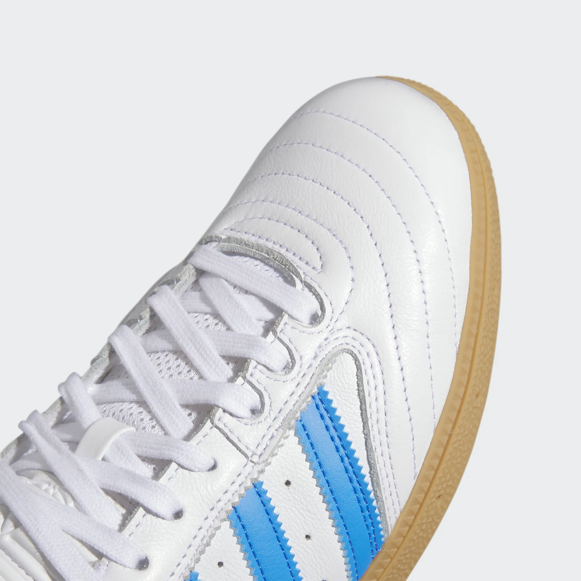 adidas Skateboarding Busenitz Pro Skate Shoes - Cloud White / Blue Bird / Gold Metallic - Image 5