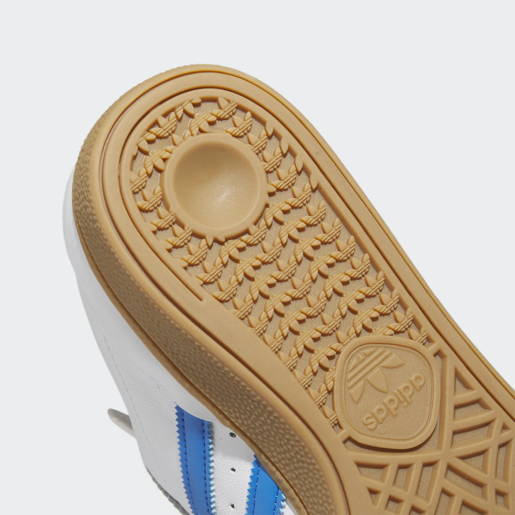 adidas Skateboarding Busenitz Pro Skate Shoes - Cloud White / Blue Bird / Gold Metallic - Image 6