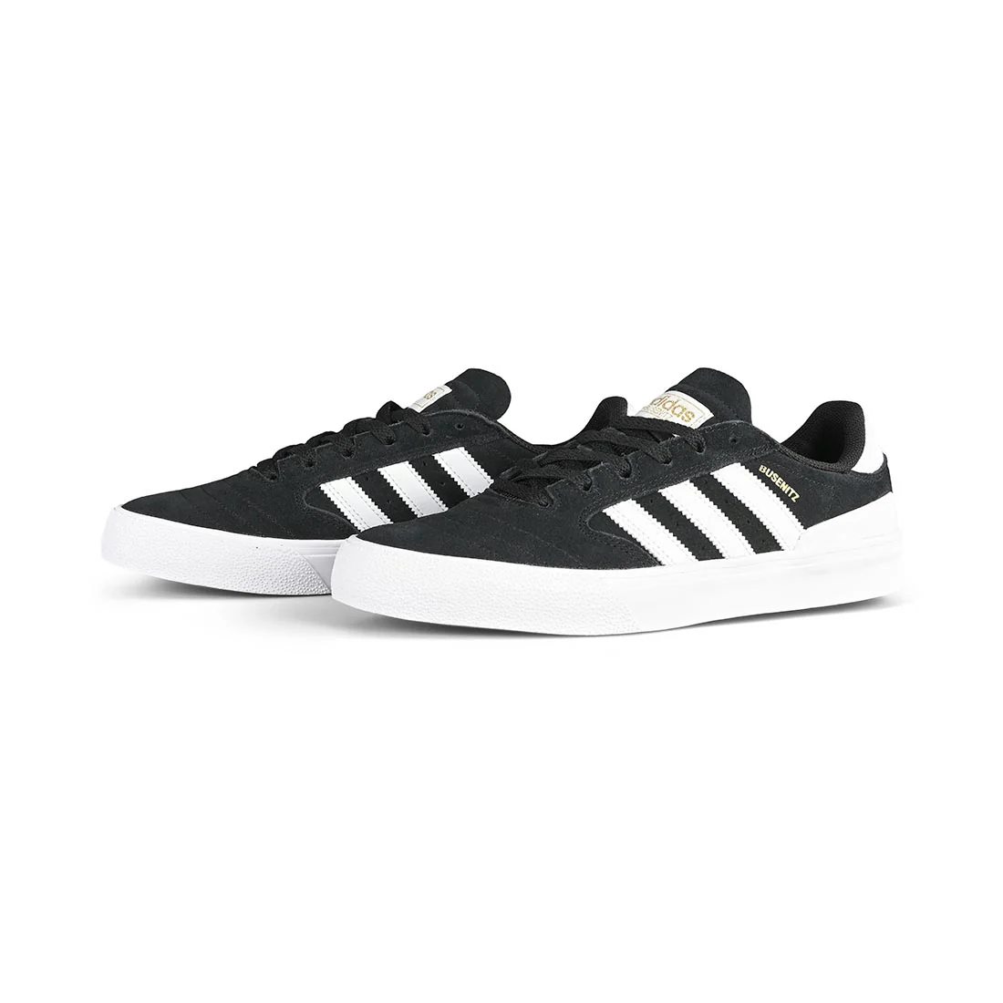 Adidas Skateboarding Busenitz Vulc II Skate Shoes - Core Black/Cloud White/Gum - Image 2