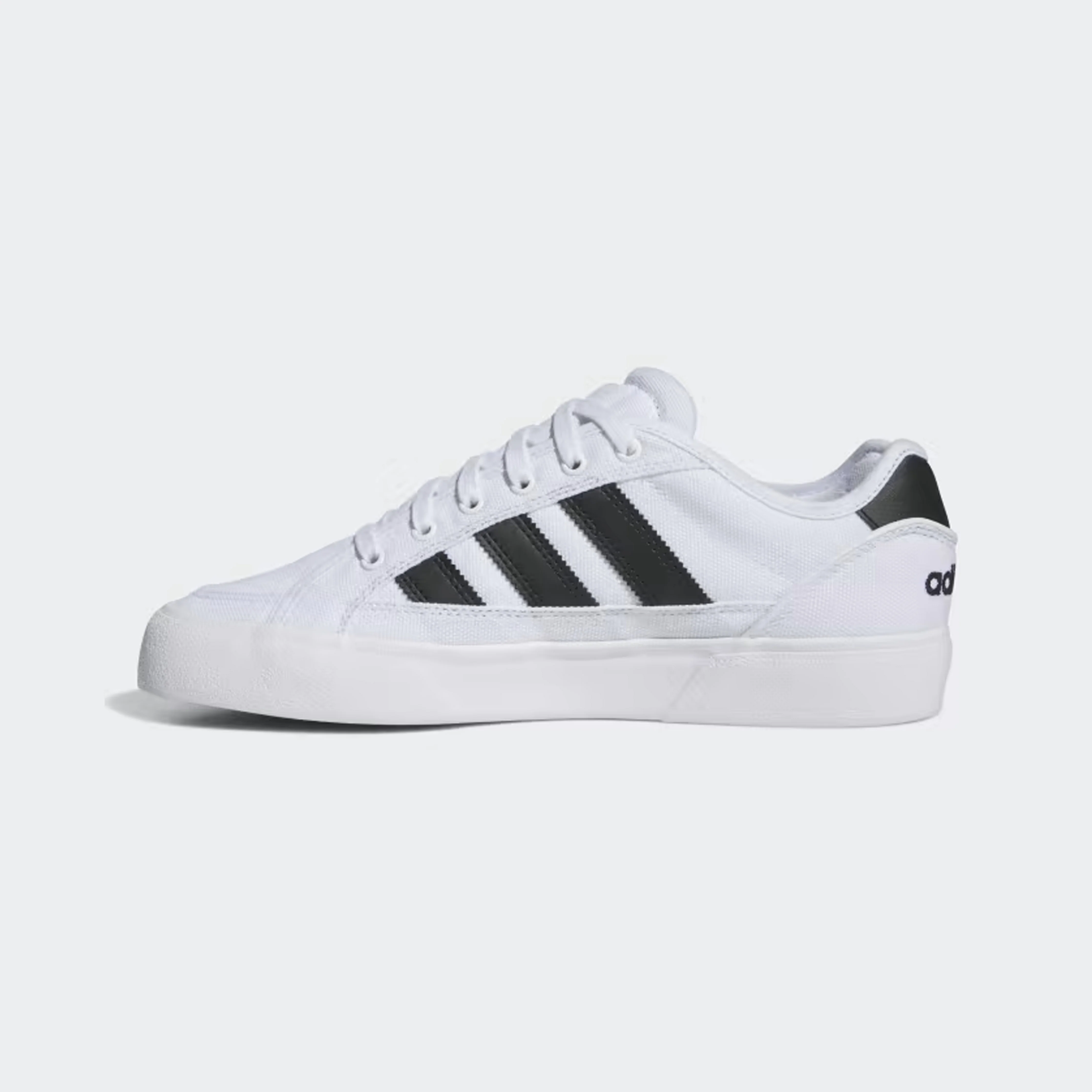 adidas Skateboarding Court TNS Premiere Skate Shoes - Cloud White / Core Black / Gold Metallic - Image 6
