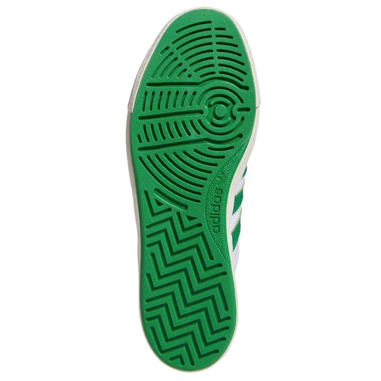 Adidas Skateboarding Nora Pro Skate Shoe - Cloud White Green White - Image 3