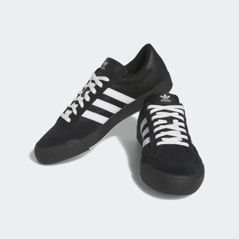Adidas Skateboarding Nora Pro Skate Shoe - Core Black / Cloud White / Gold Metallic - Image 4