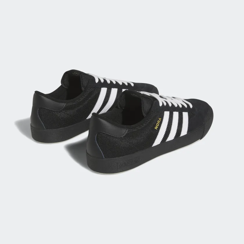 Adidas Skateboarding Nora Pro Skate Shoe - Core Black / Cloud White / Gold Metallic - Image 9