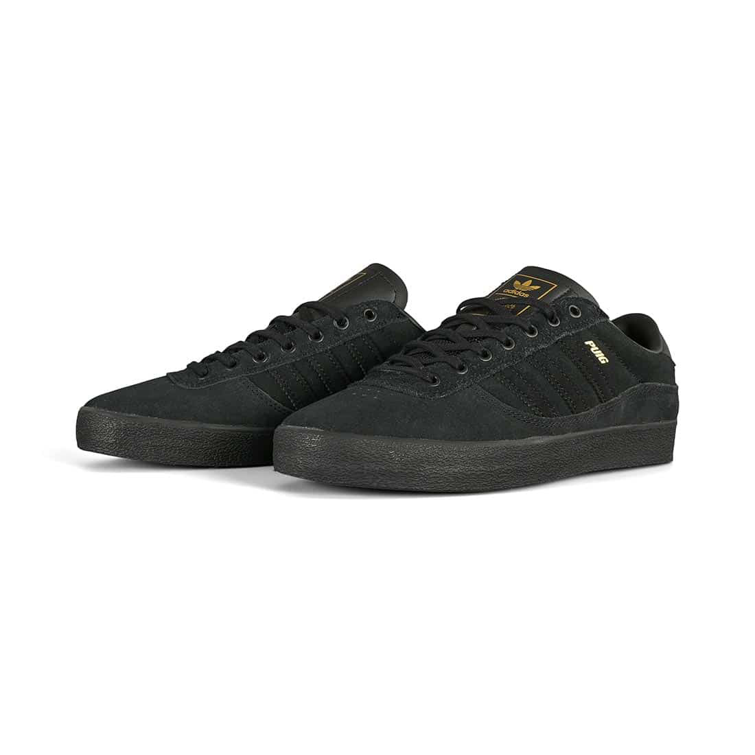Adidas Skateboarding Puig Indoor Skate Shoes - Core Black/Core Black/Gum - Image 2
