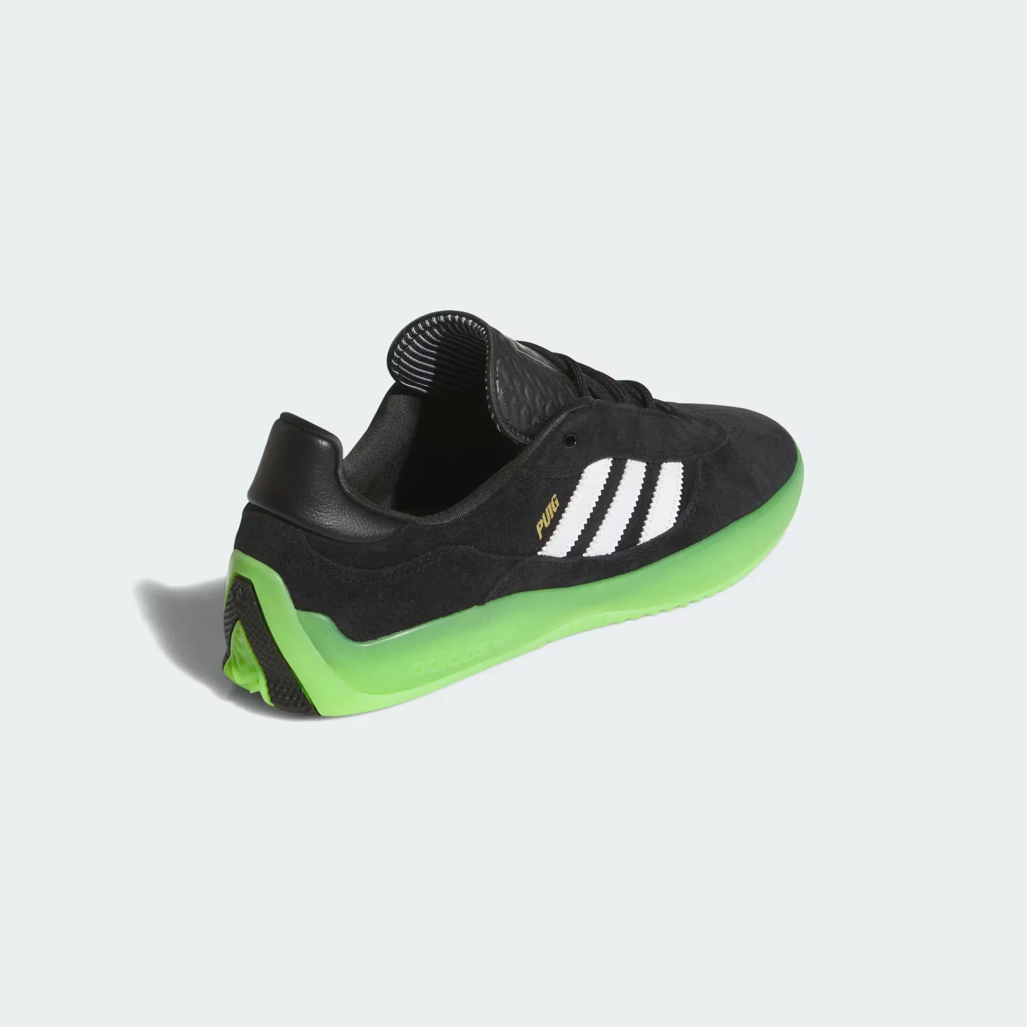 adidas Skateboarding Lucas Puig Skate Shoes - Core Black / Cloud White / Semi Solar Green - Image 5