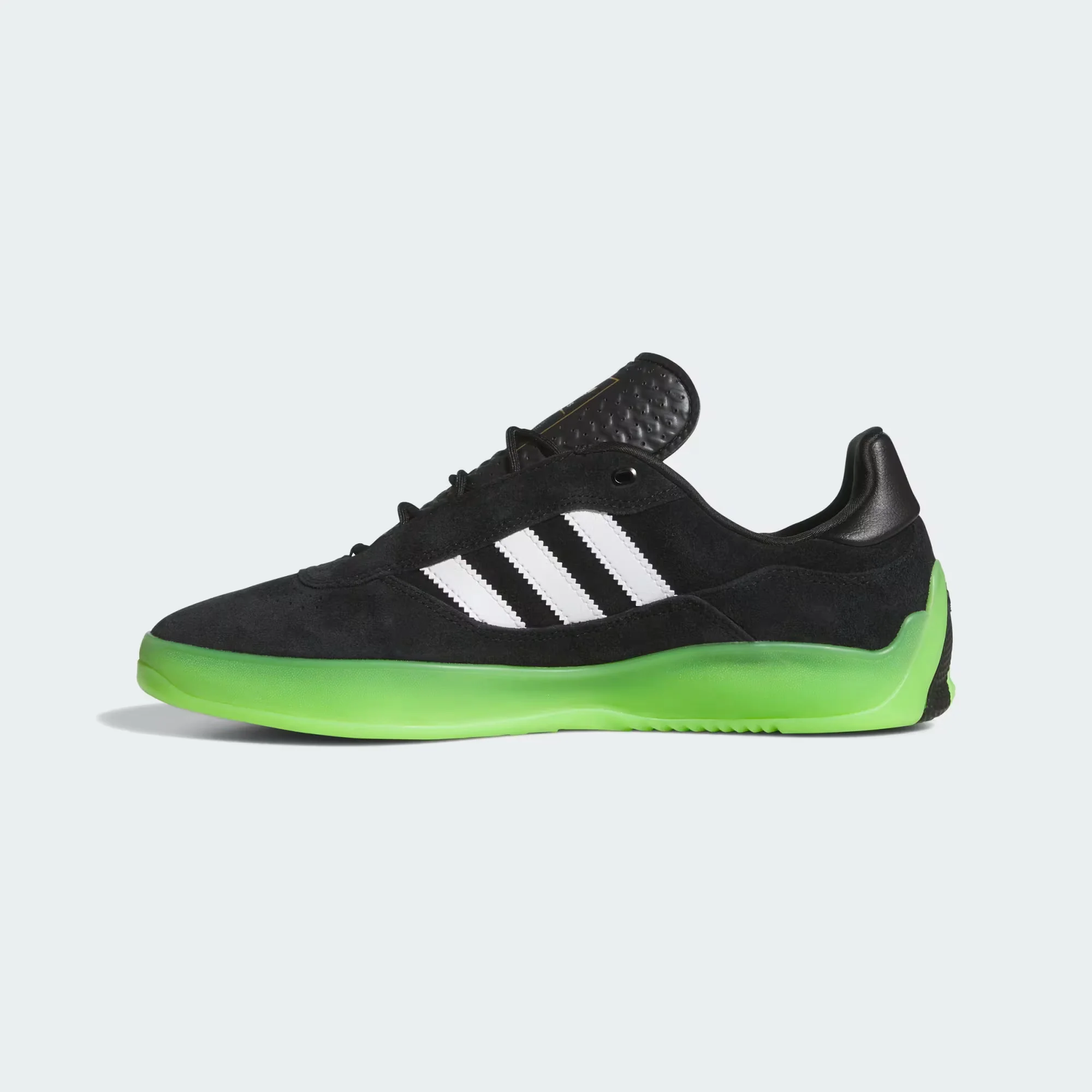 adidas Skateboarding Lucas Puig Skate Shoes - Core Black / Cloud White / Semi Solar Green - Image 6