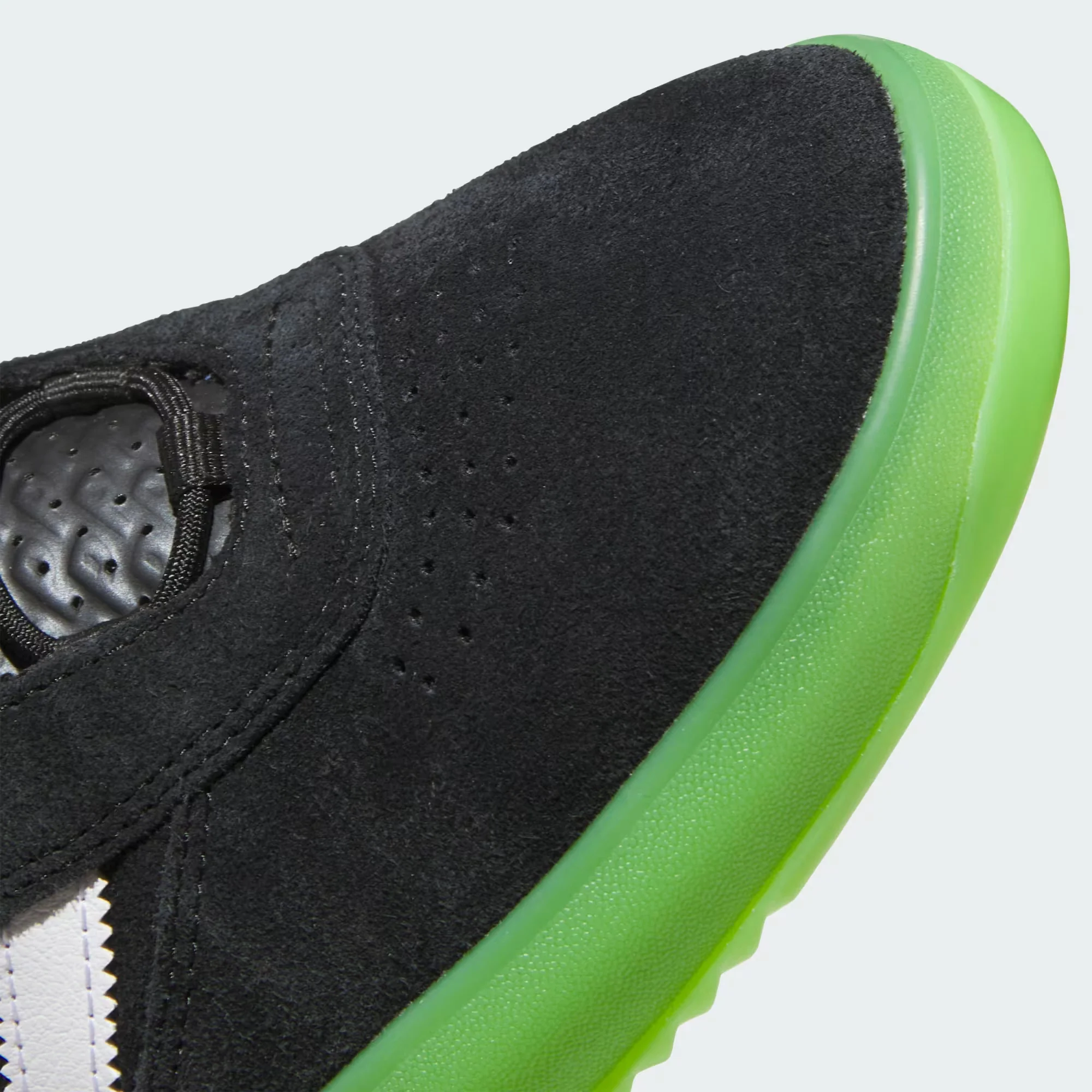 adidas Skateboarding Lucas Puig Skate Shoes - Core Black / Cloud White / Semi Solar Green - Image 9