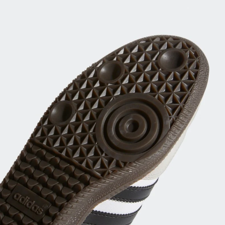 Adidas Skateboarding Samba ADV Skateboarding Shoes - Cloud White / Core Black / Clear Granite - Image 7