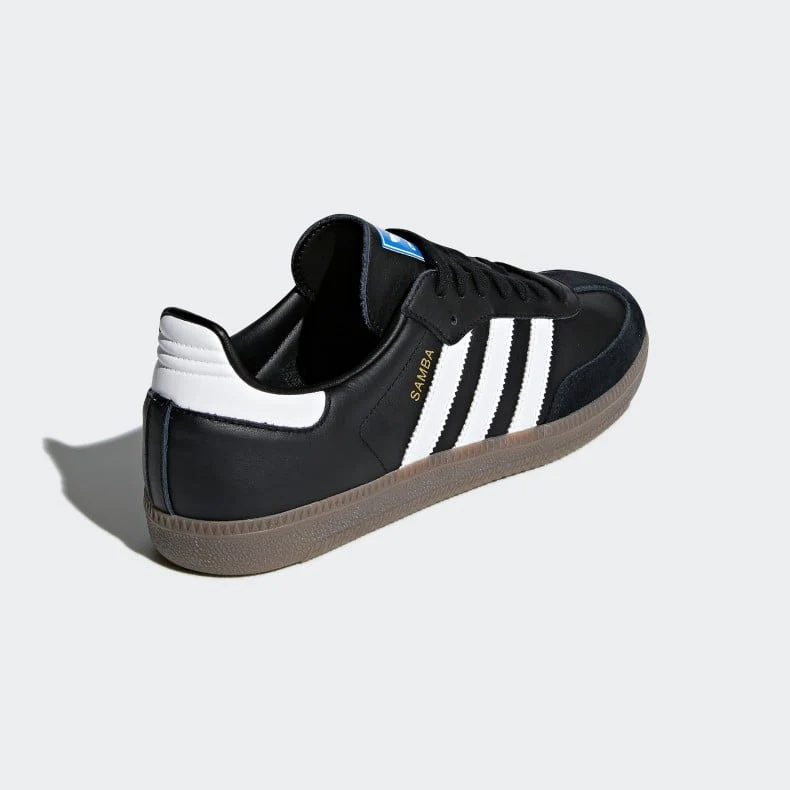 Adidas Skateboarding Samba ADV Skateboarding Shoes - Core Black / Cloud White / Gum5 - Image 5