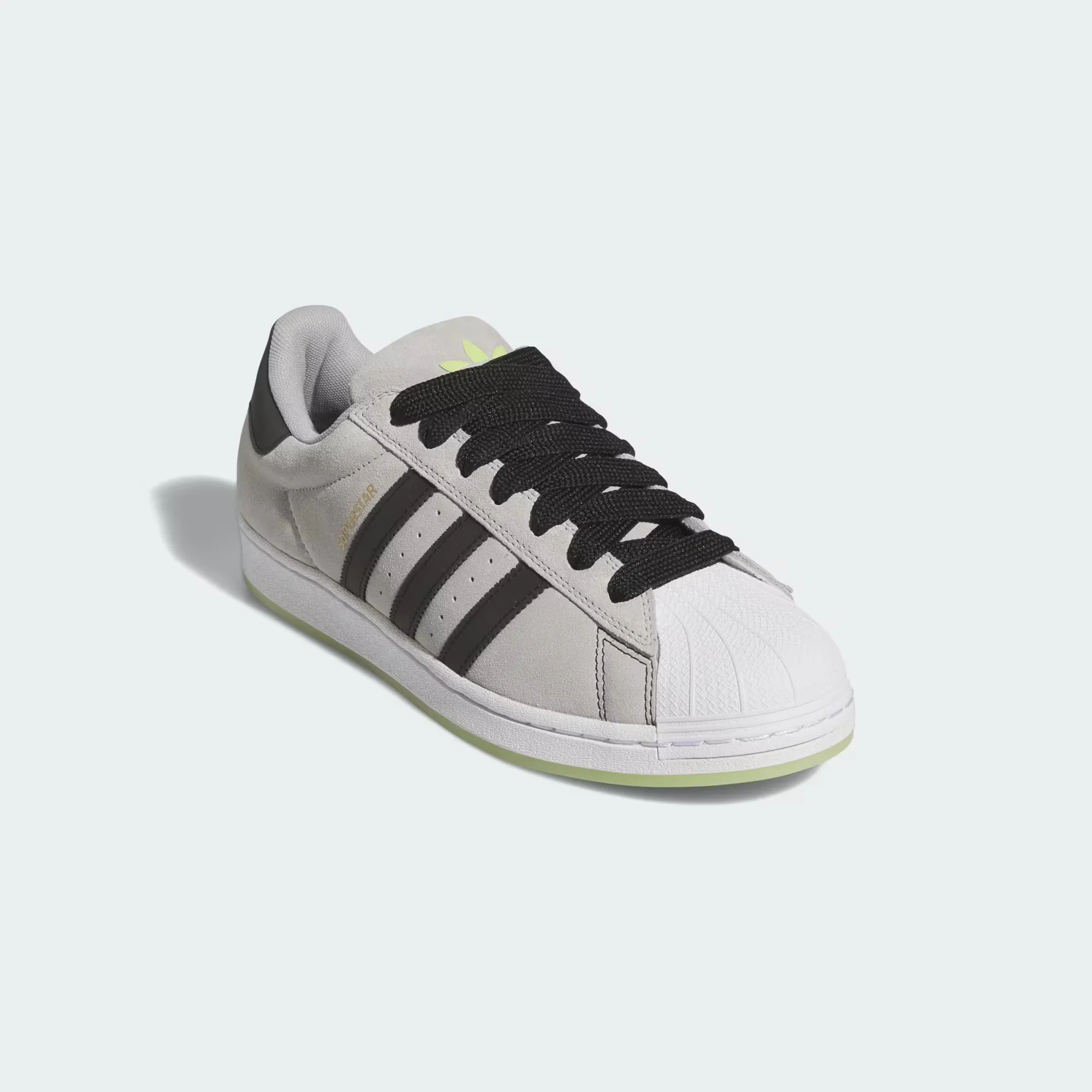 adidas Skateboarding Superstar ADV Skate Shoes - Grey Two / Core Black / Gold Metallic - Image 4