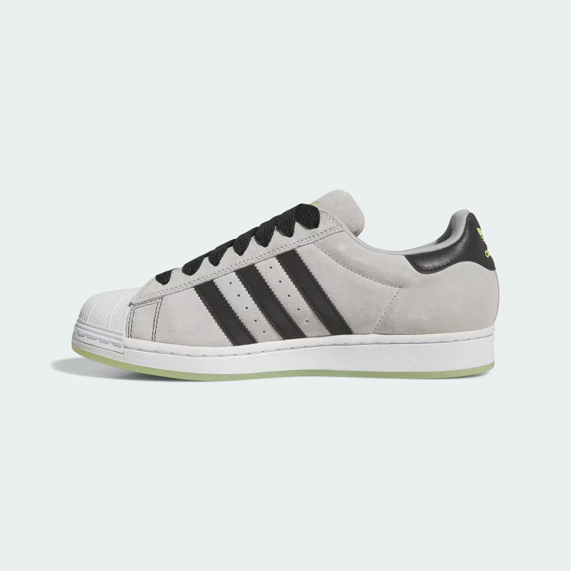 adidas Skateboarding Superstar ADV Skate Shoes - Grey Two / Core Black / Gold Metallic - Image 6