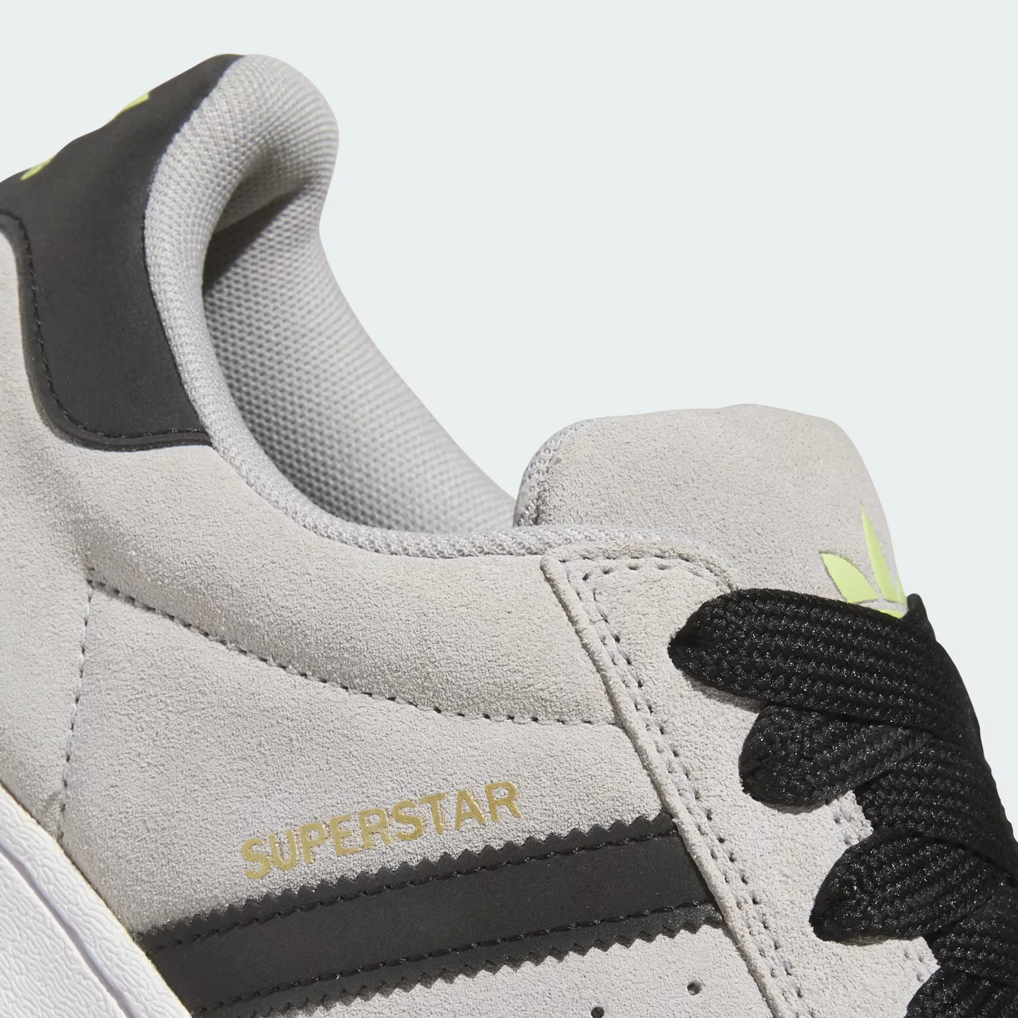adidas Skateboarding Superstar ADV Skate Shoes - Grey Two / Core Black / Gold Metallic - Image 9