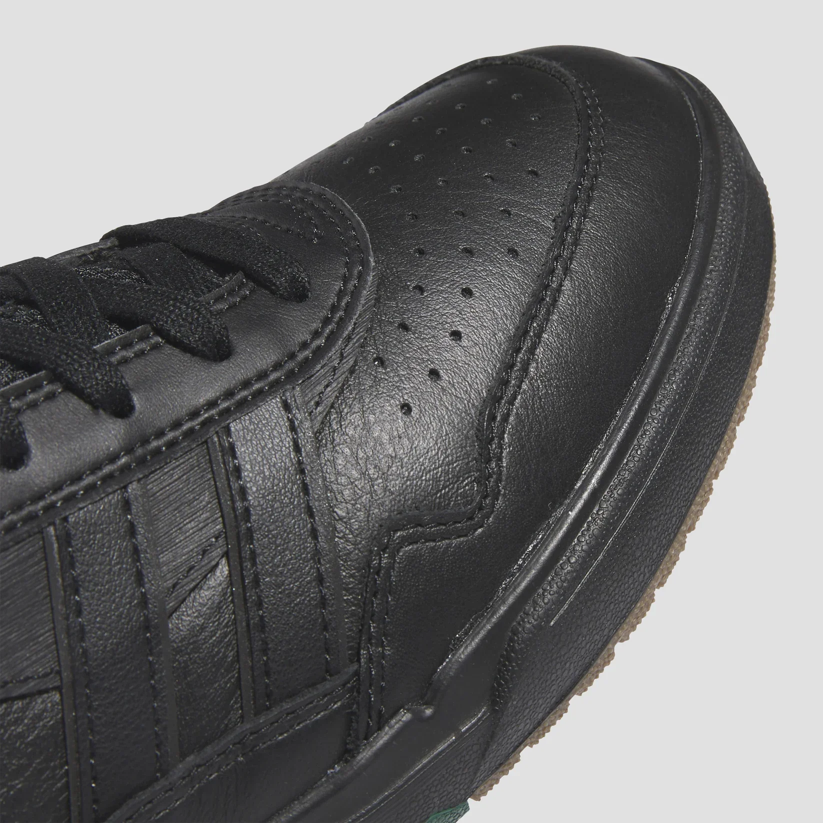 adidas Skateboarding Tyshawn II Skate Shoes - Black / Black / Green - Image 7