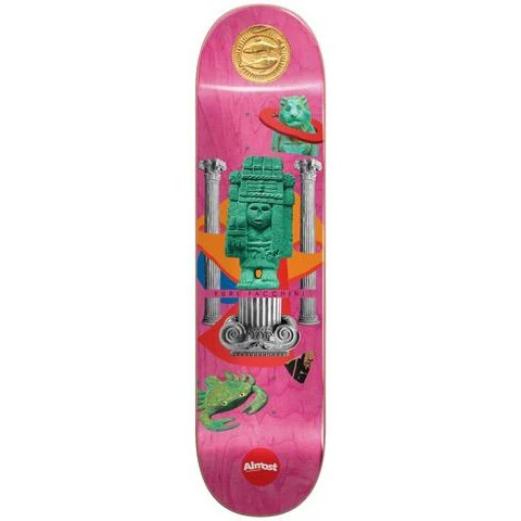 Almost Skateboards Facchini Relics Resin-7 Skateboard Deck - 8.00