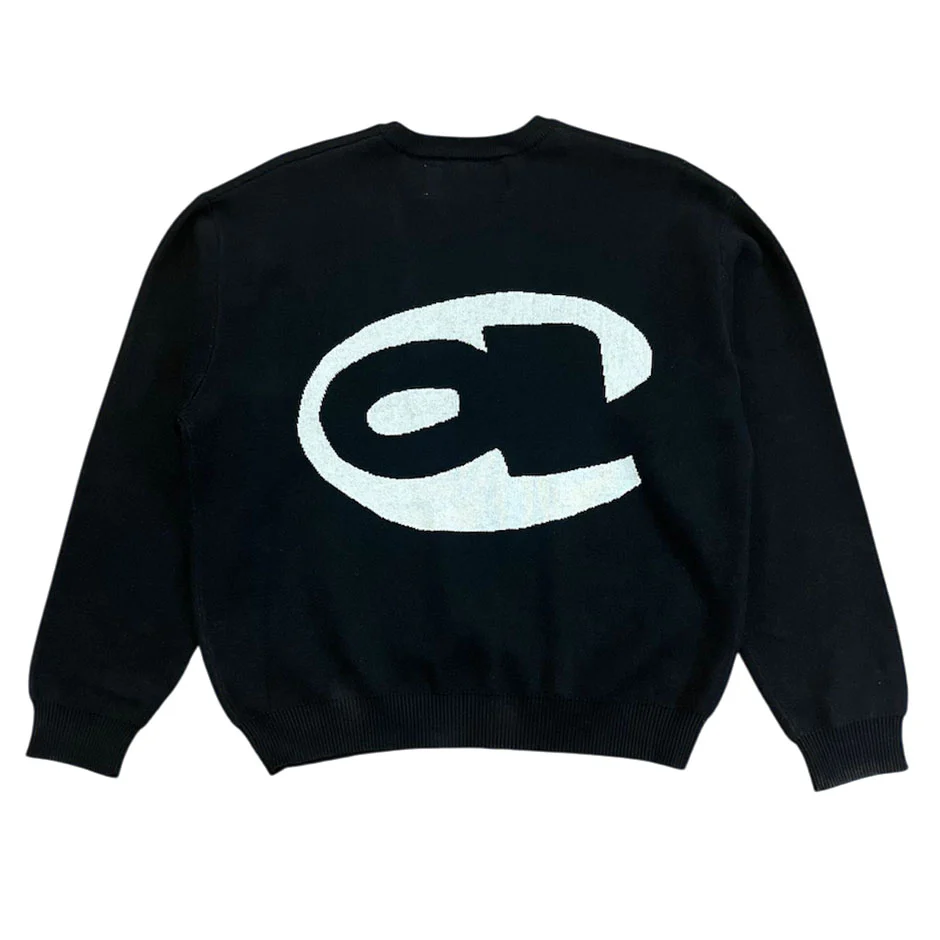 Always Do What You Should Do aye knitted jumper - Black - Image 2