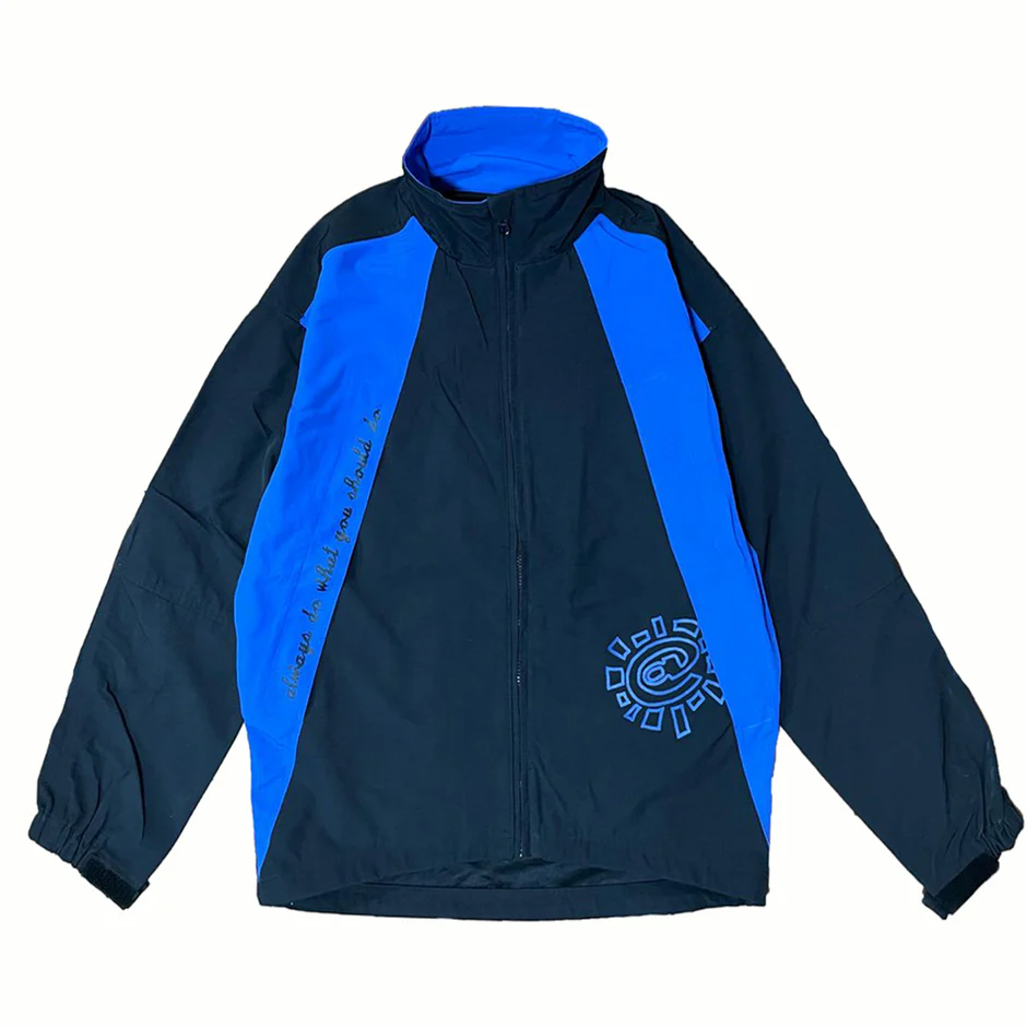 Always Do What You Should Do Hella Handsome Jacket - Black / Blue