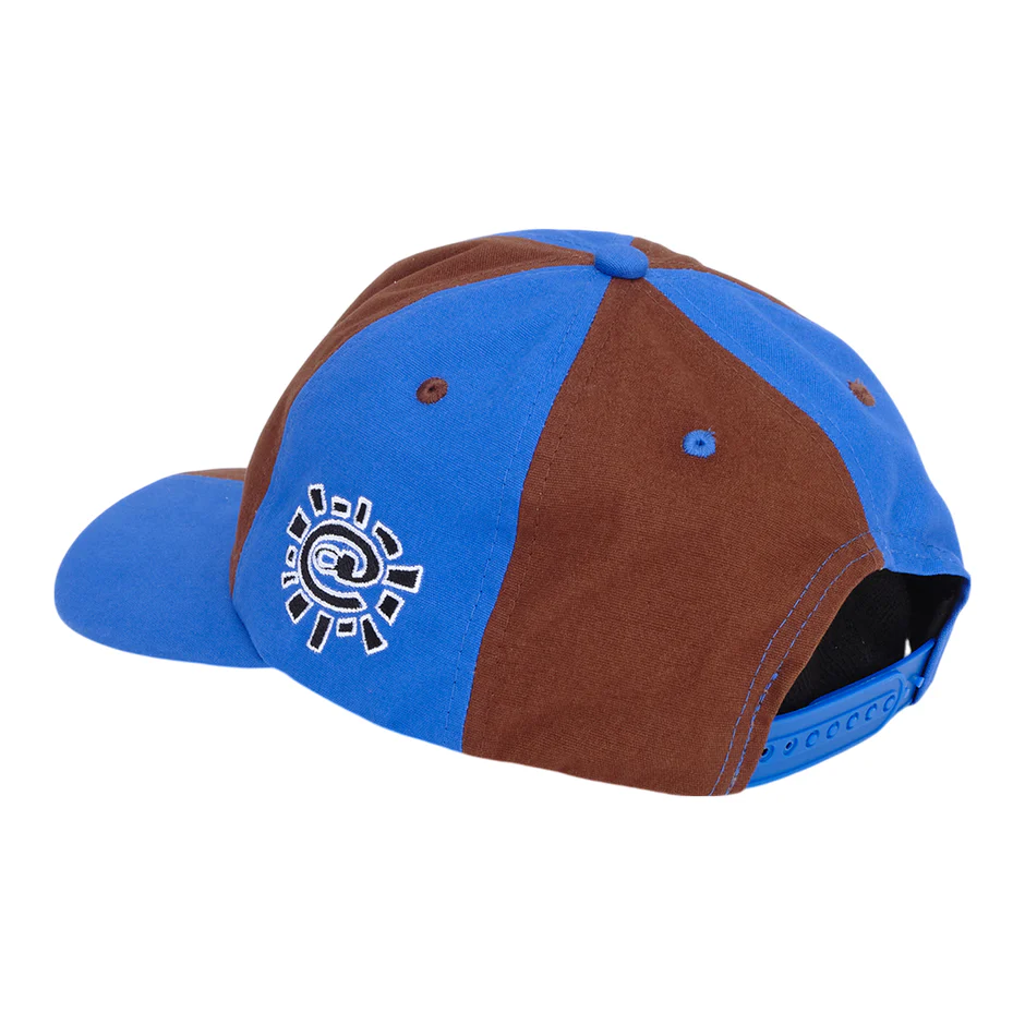 Always Do What You Should Do mixed 6 panel cap - blue/brown - Image 2