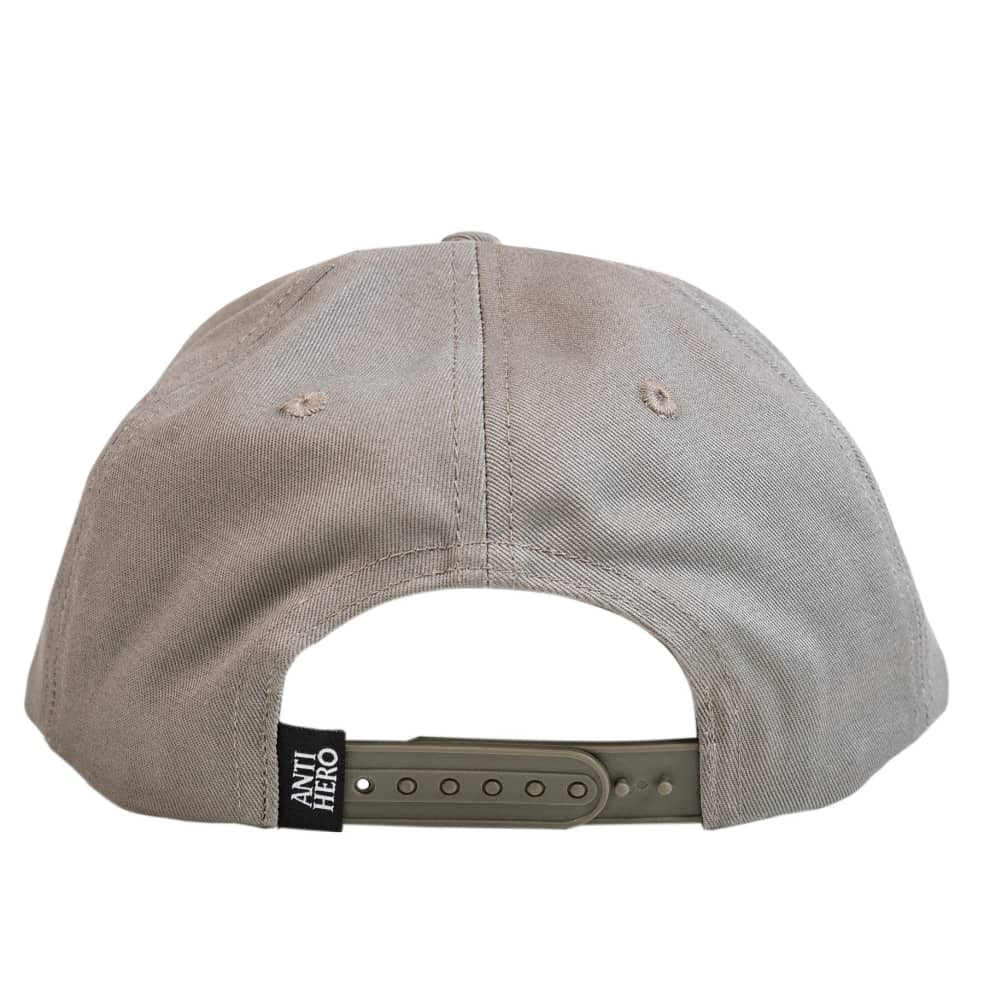 Anti Hero Reserve Patch Snapback Cap - Charcoal/Red - Image 2
