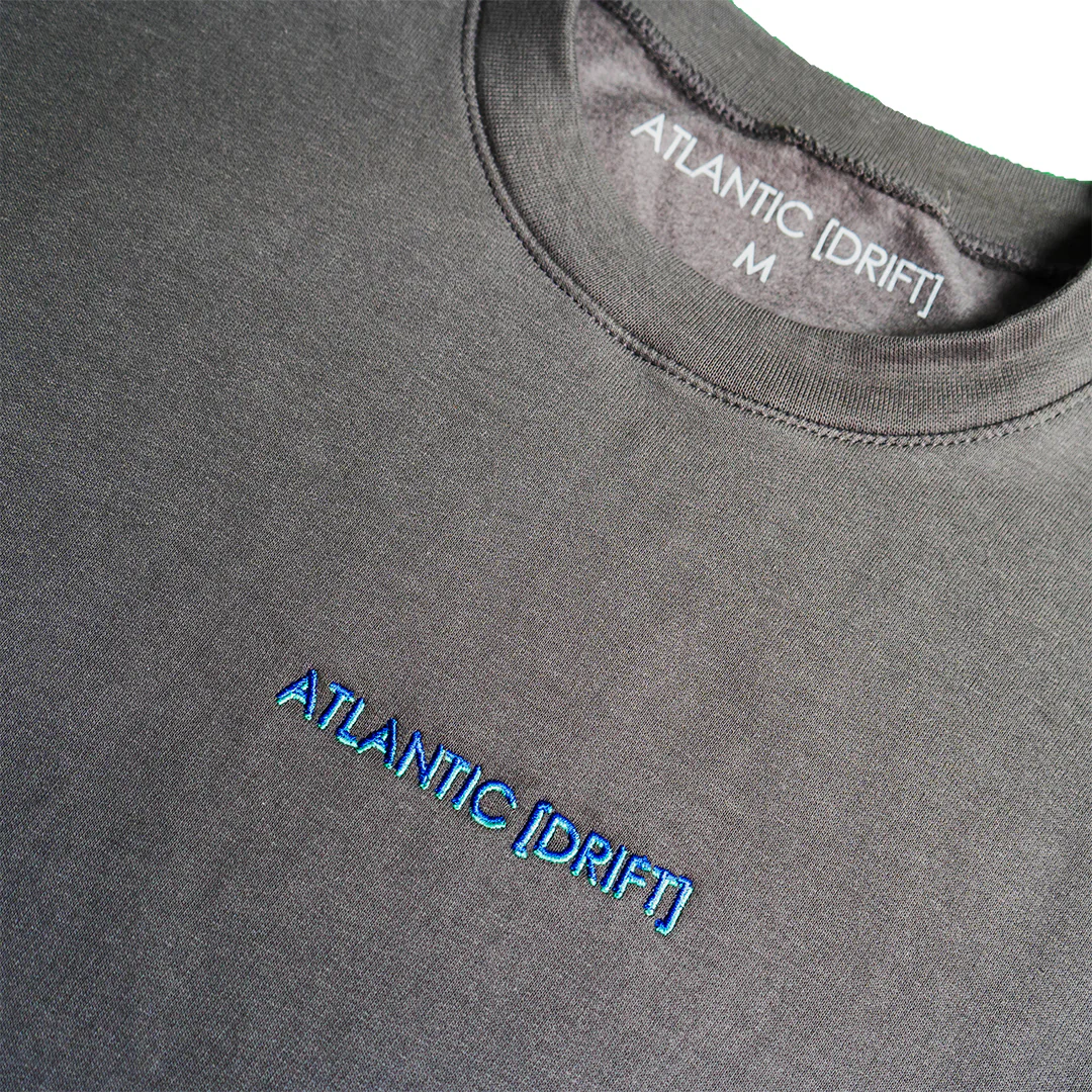 Atlantic Drift Title Screen Crewneck - Charcoal - Image 2