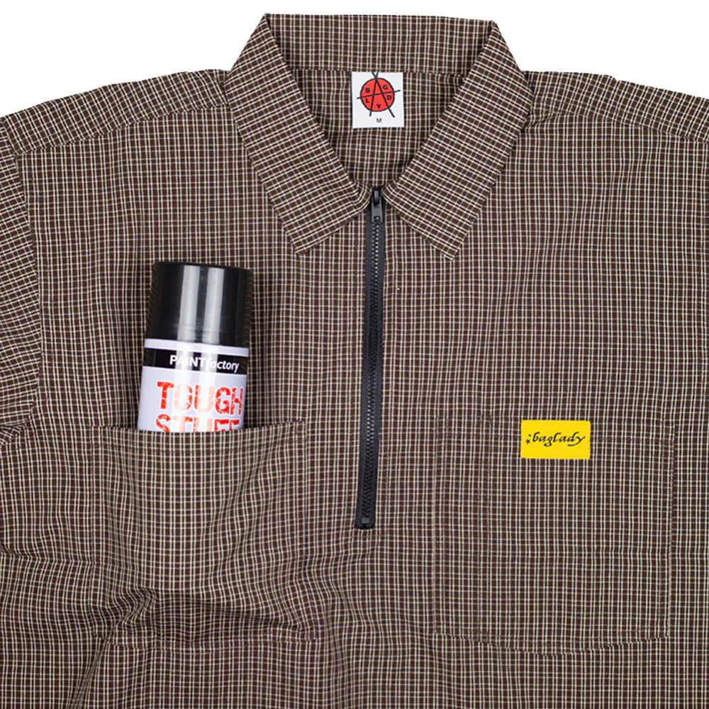 Baglady Workwear Polo Shirt - Brown - Image 3