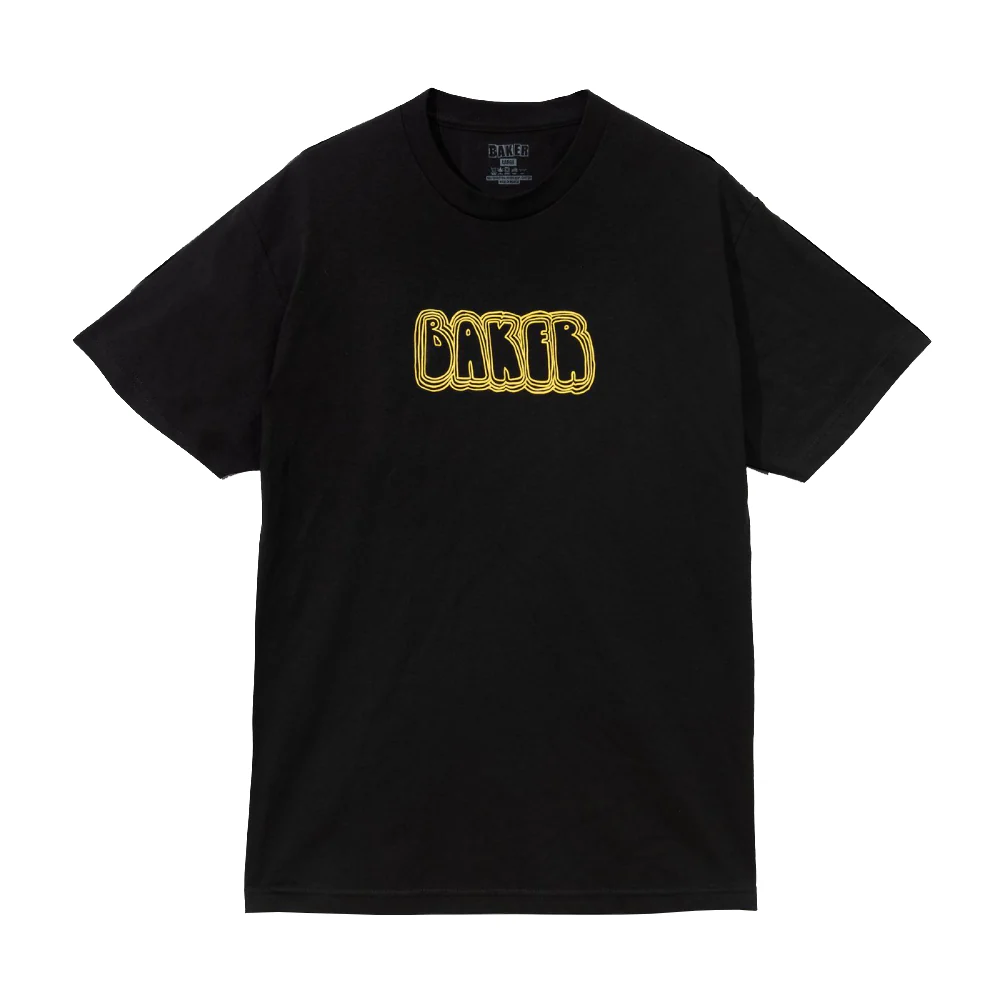 Baker Skateboards Bubble T-Shirt - Black