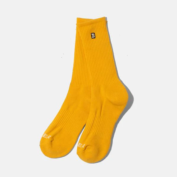 Baker Capital B Socks - Mustard