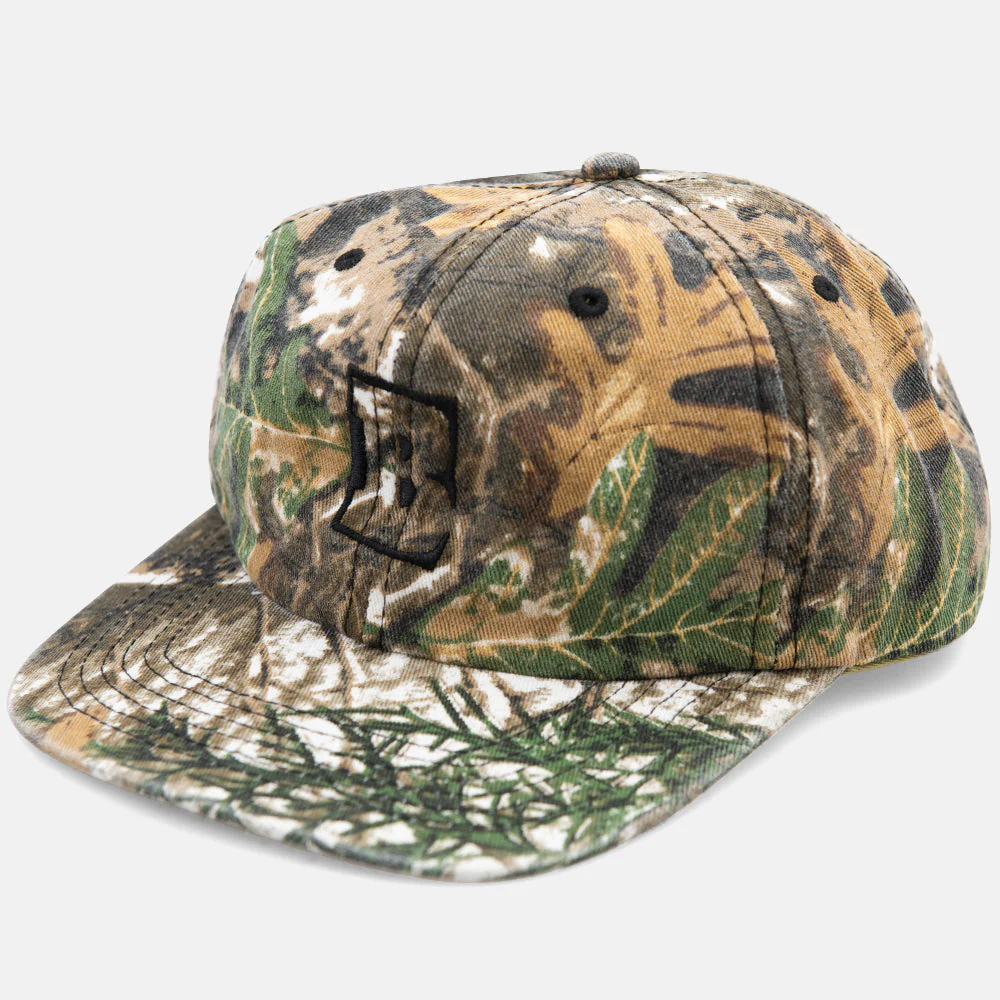 Baker Crunchy Leaves Snapback Cap - Camo