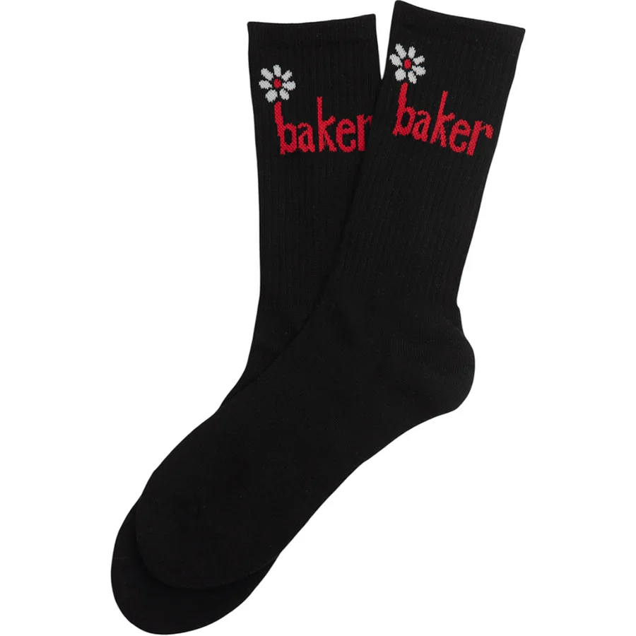 Baker Daisy At Socks - Black