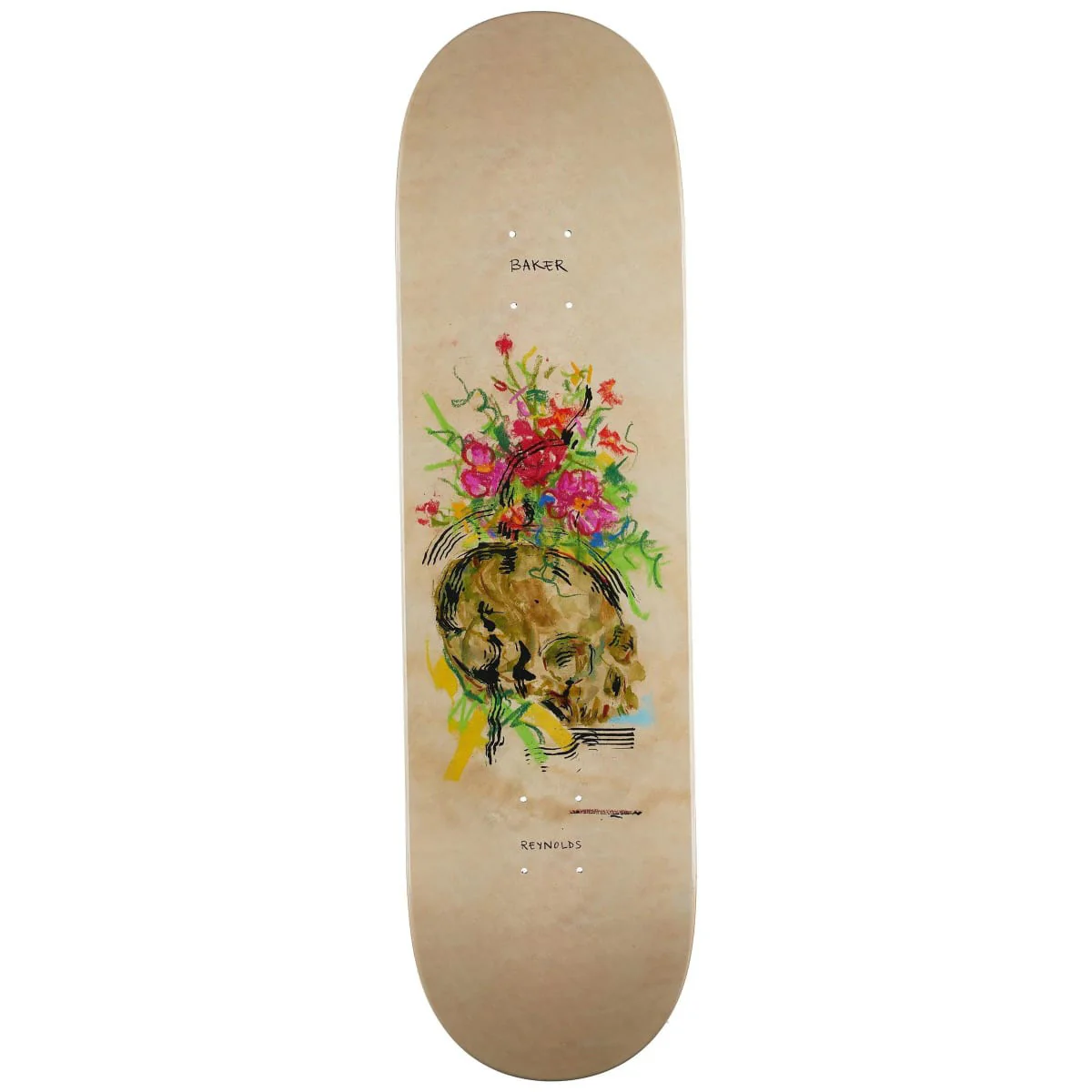 Baker Skateboards Andrew Reynolds Face Up To Mine Skateboard Deck - 8.5