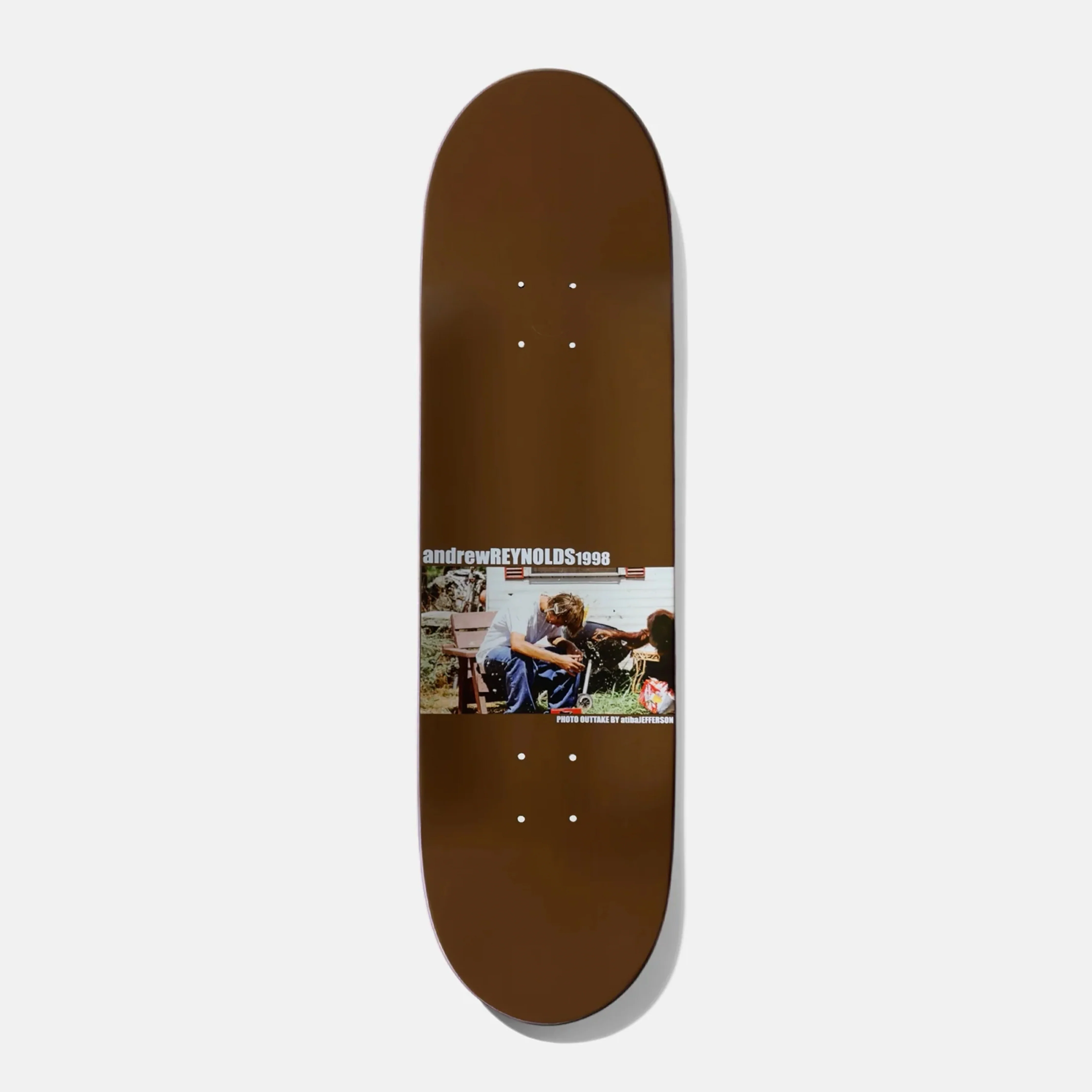 Baker Skateboards Andrew Reynolds Smoking Monkey Reissue Skateboard Deck - 8.25 - Image 2
