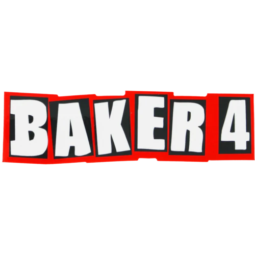 Baker Skateboards - Baker 4 Sticker