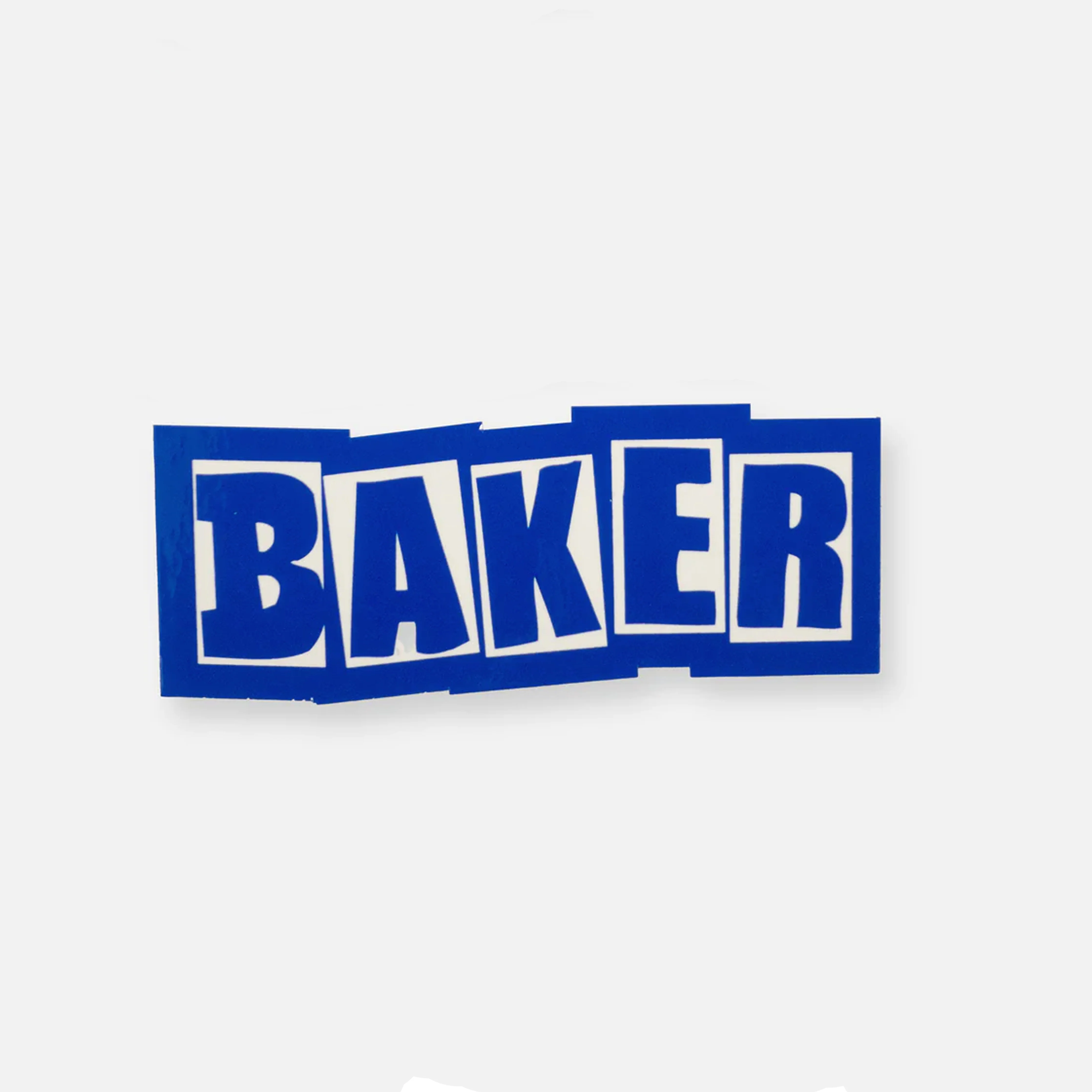 Baker Skateboards - Brand Logo Sticker - Blue