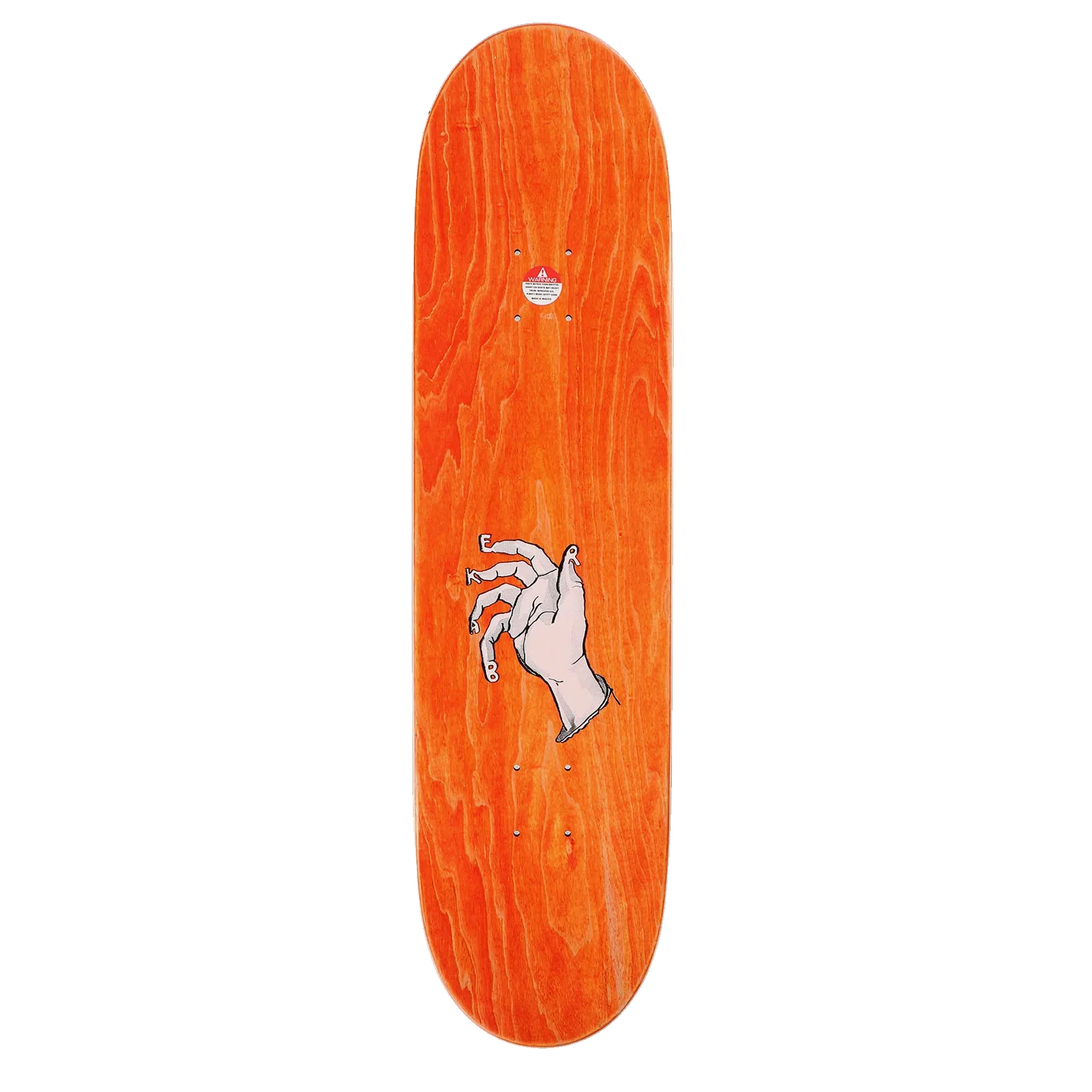 Baker Skateboards Jacopo Carozzi Waters Skateboard Deck - 8.3875 - Image 2