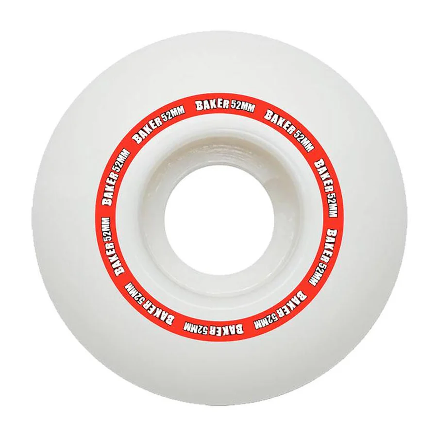 Baker Skateboards Red Stripe Wheel - 52mm
