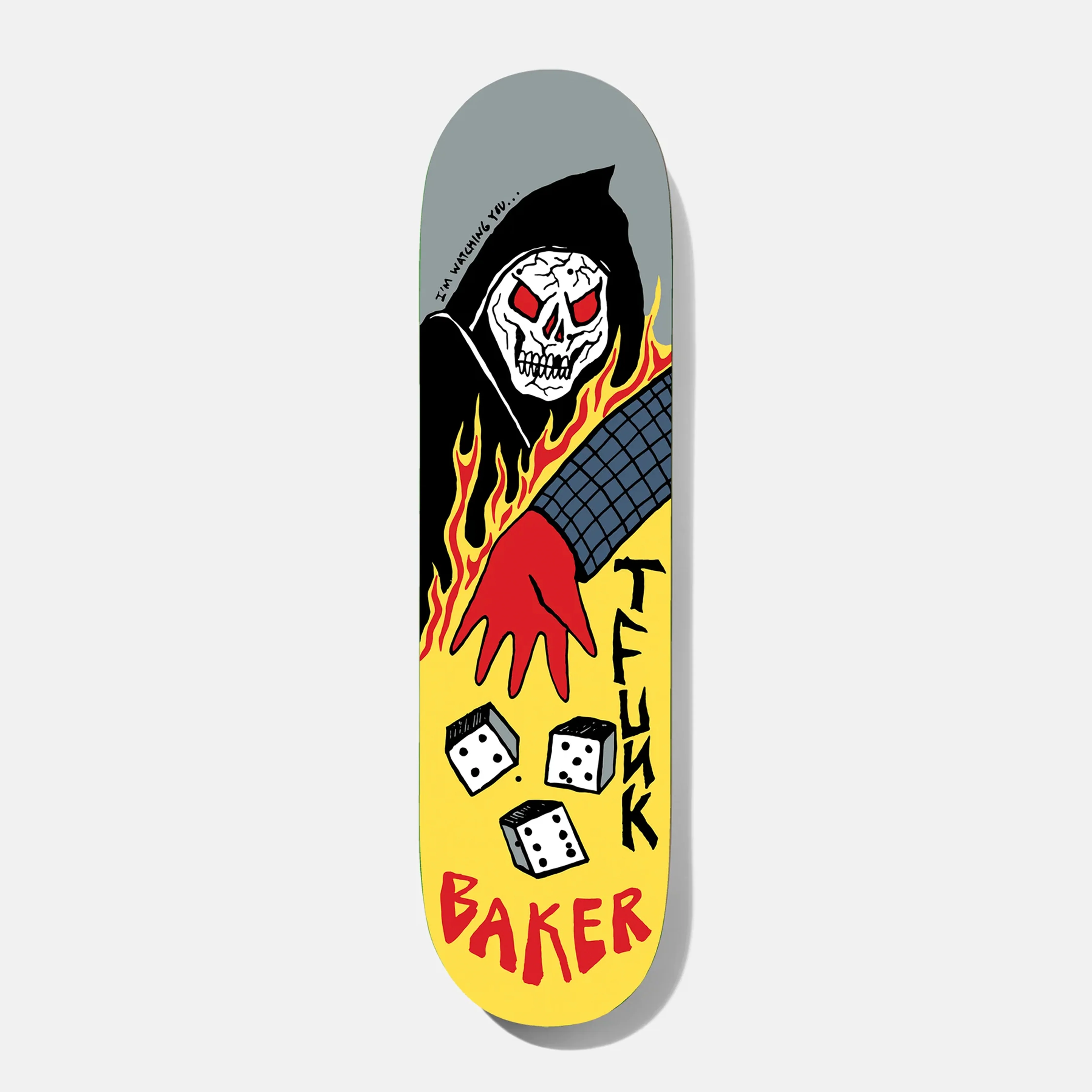 Baker T-Funk 456 Skateboard Deck - 8.75