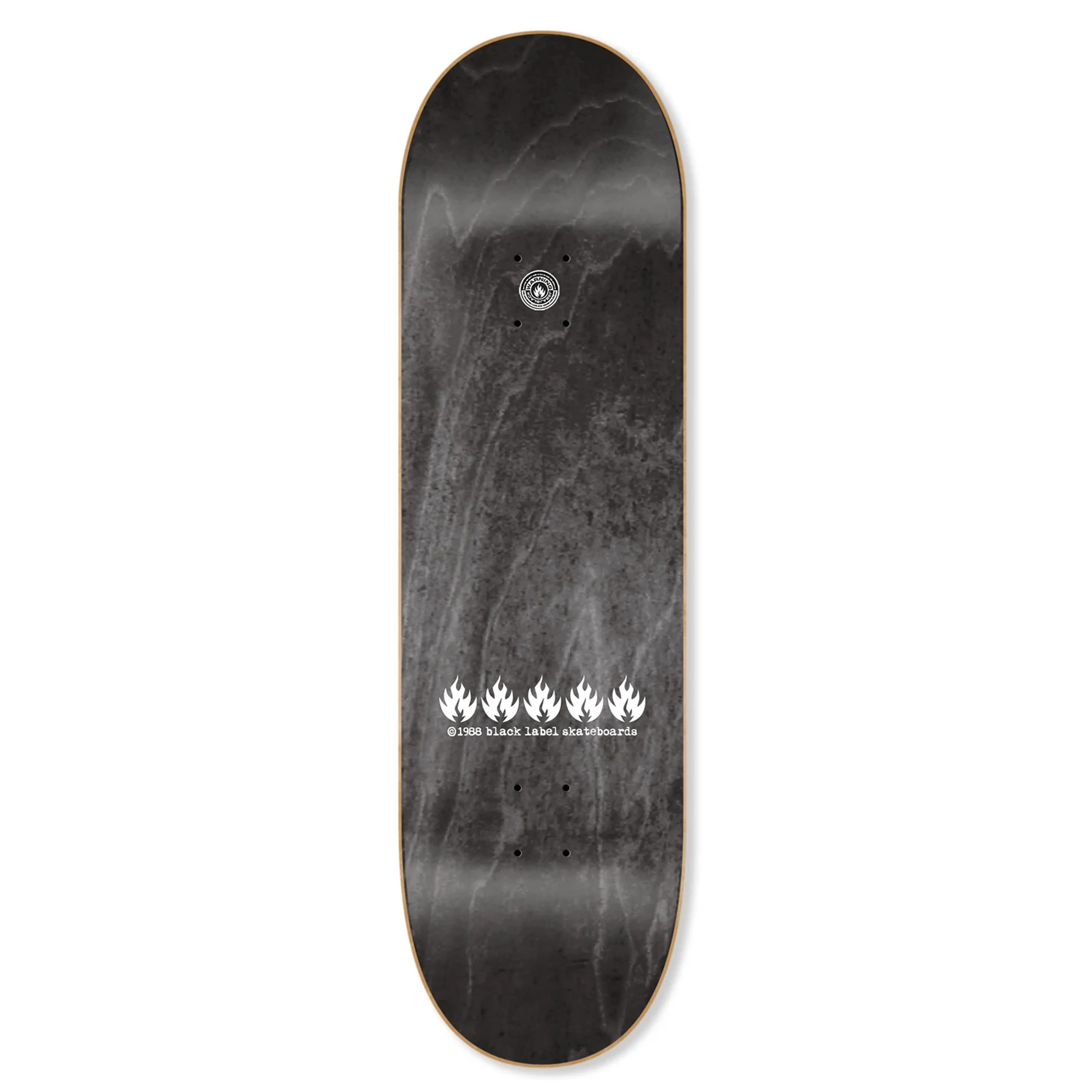 Black Label Skateboards Thumbhead 1988 Deck - 9.0 - Image 2