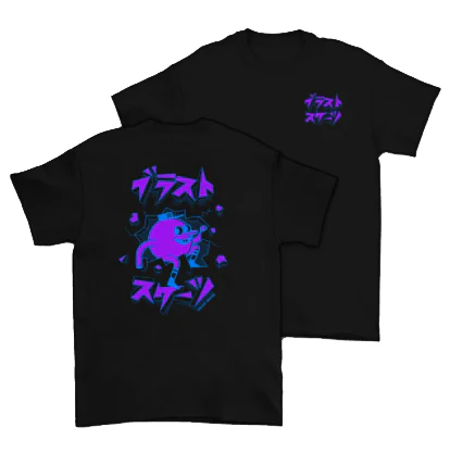 Blast Skates Japanese Smasher T-Shirt - Black - Image 3