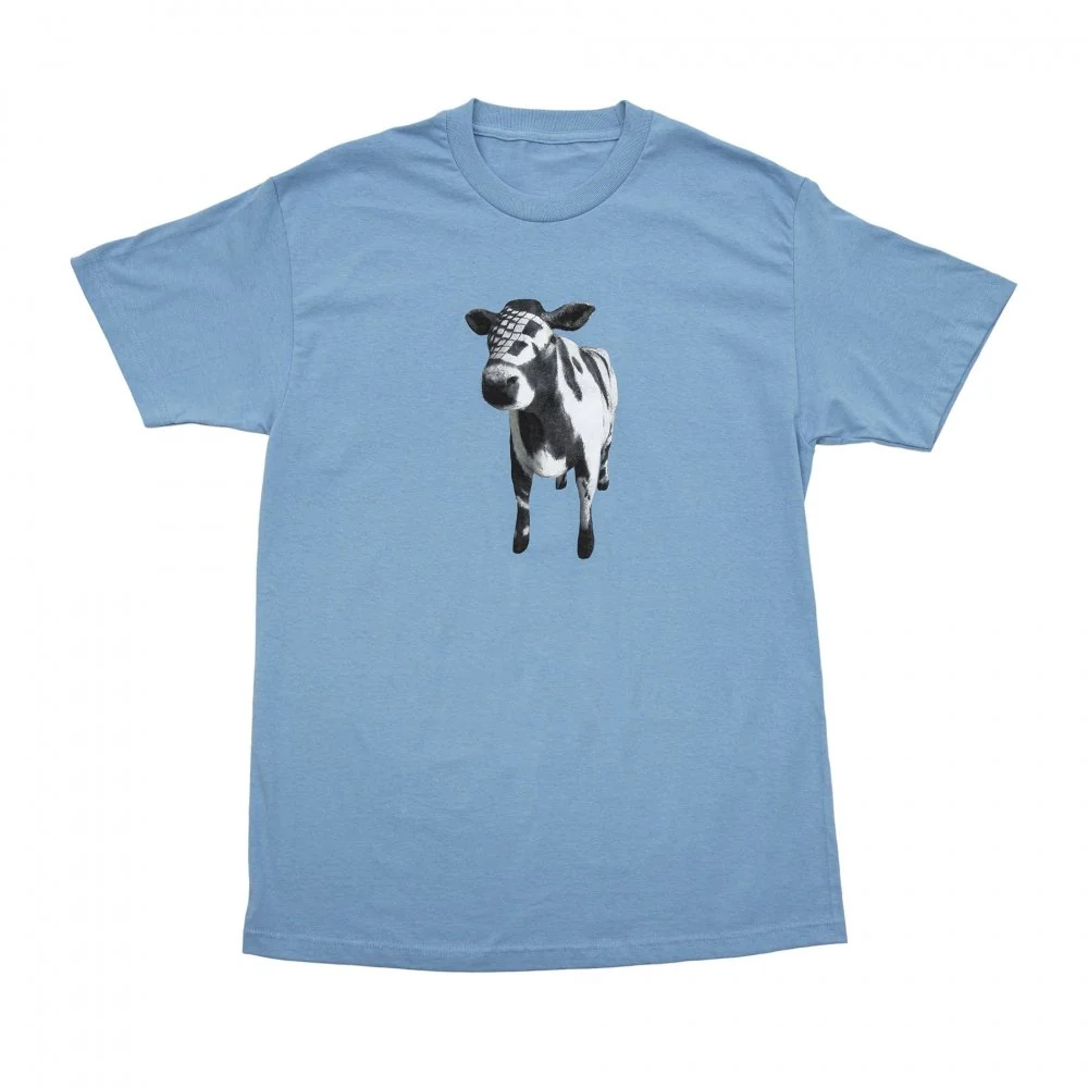 Bronze 56K Cow T-Shirt - Carolina Blue