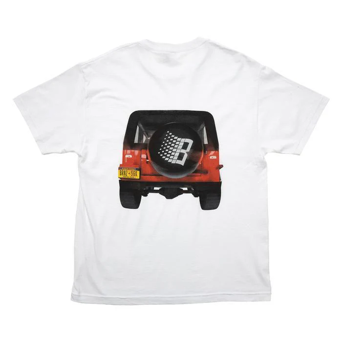 Bronze 56K Jeep T-Shirt - Heather Grey - Image 2