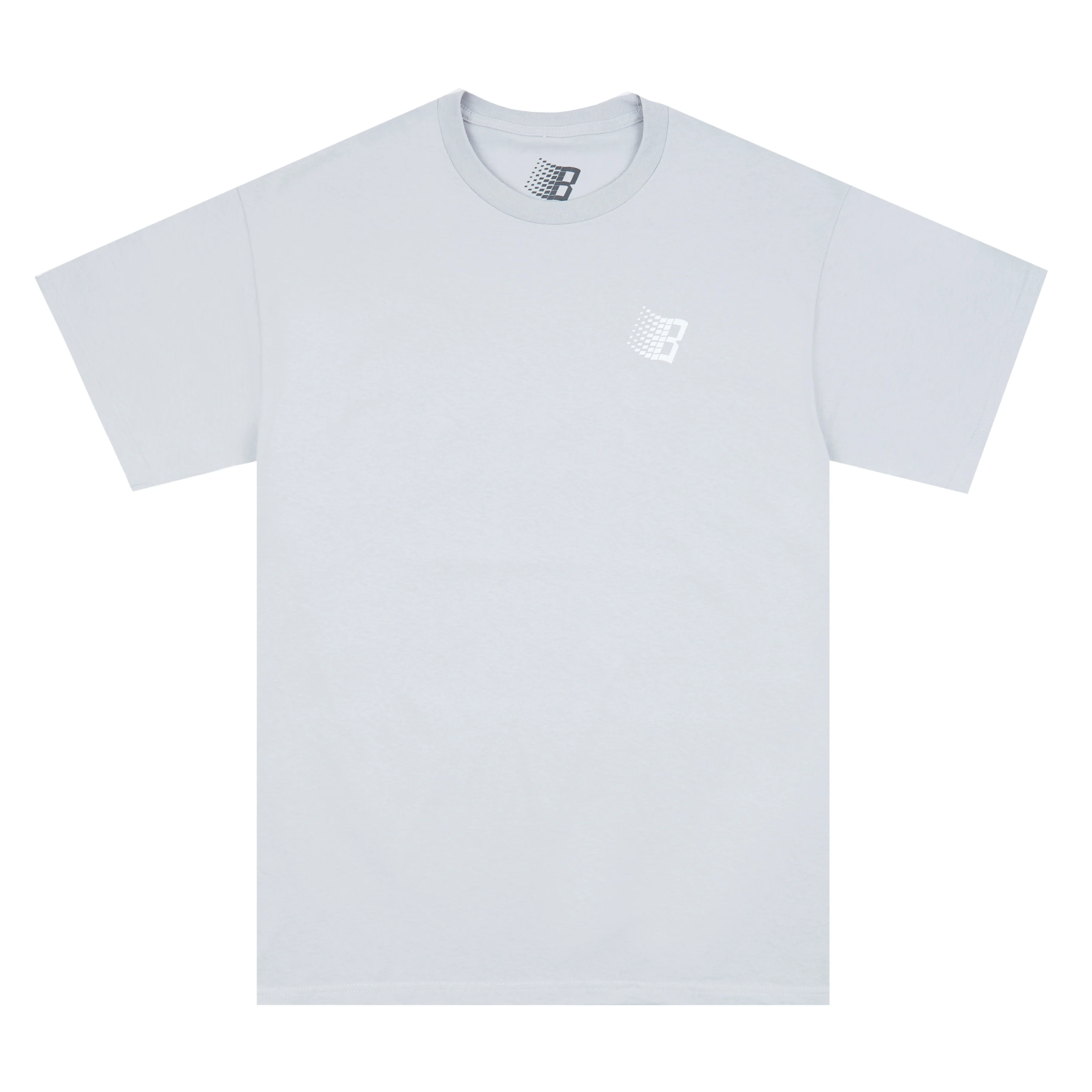 Bronze 56K VX B Logo T-Shirt - Silver - Image 2
