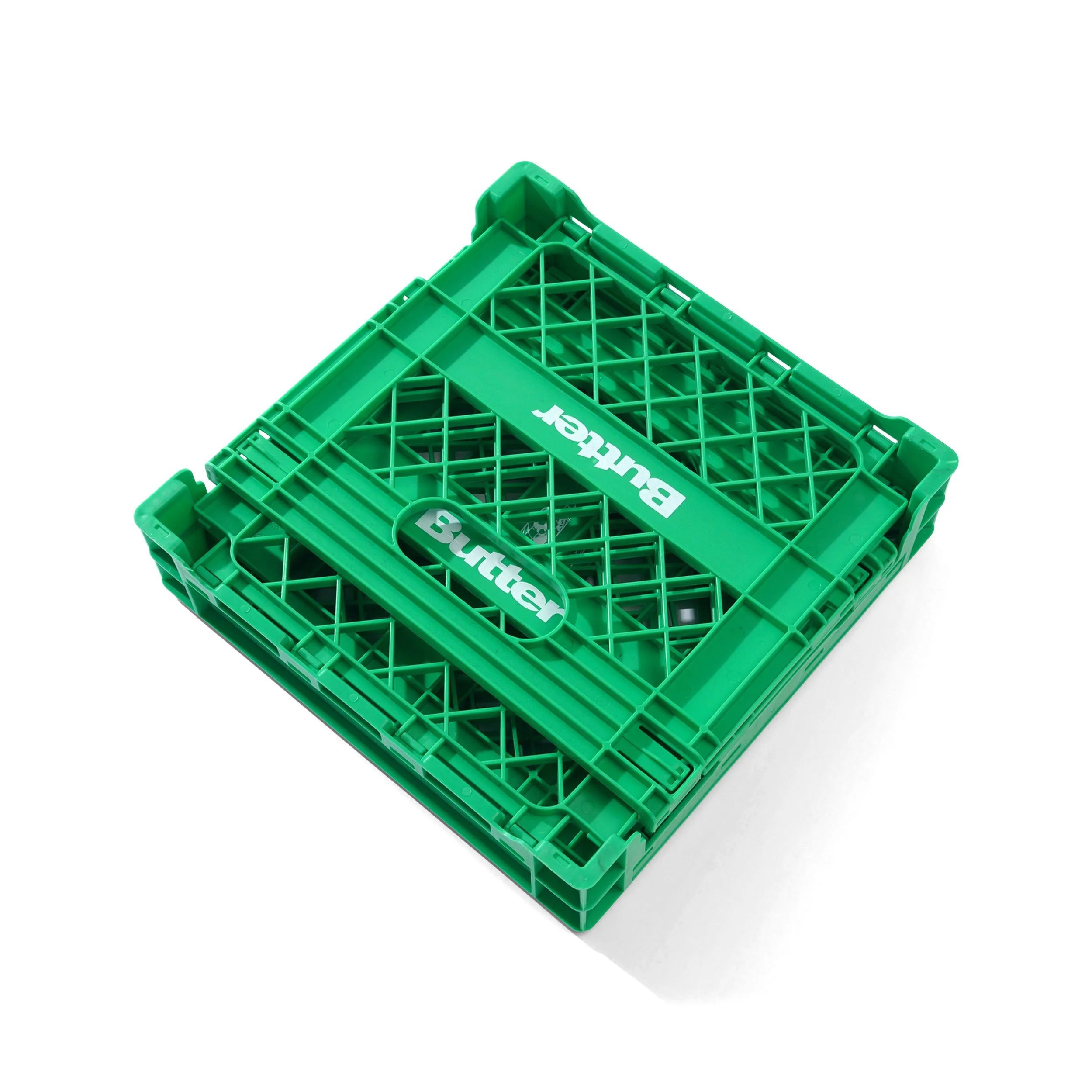 Butter Goods Collapsible Record Crate - Green - Image 2