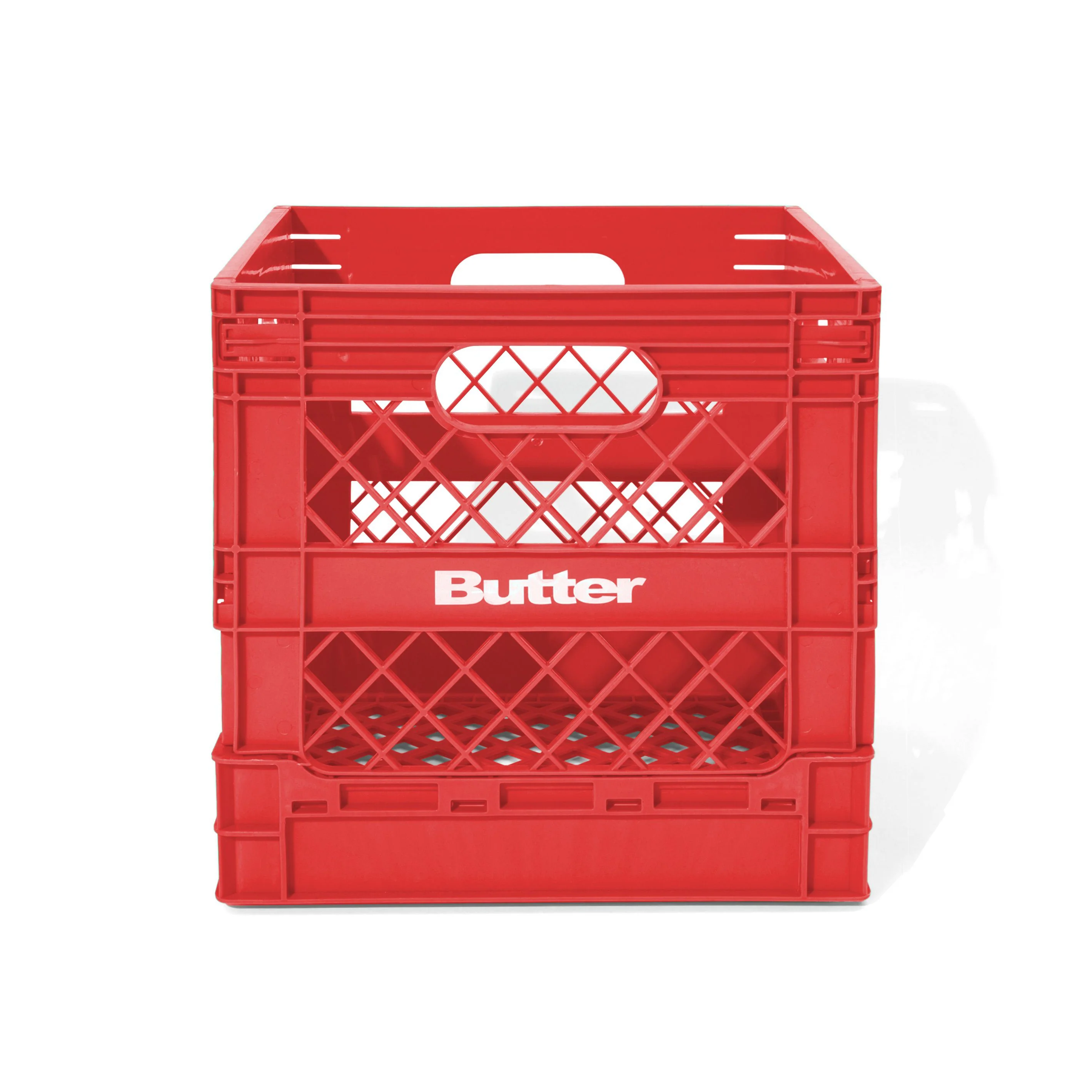 Butter Goods Collapsible Record Crate - Red - Image 2